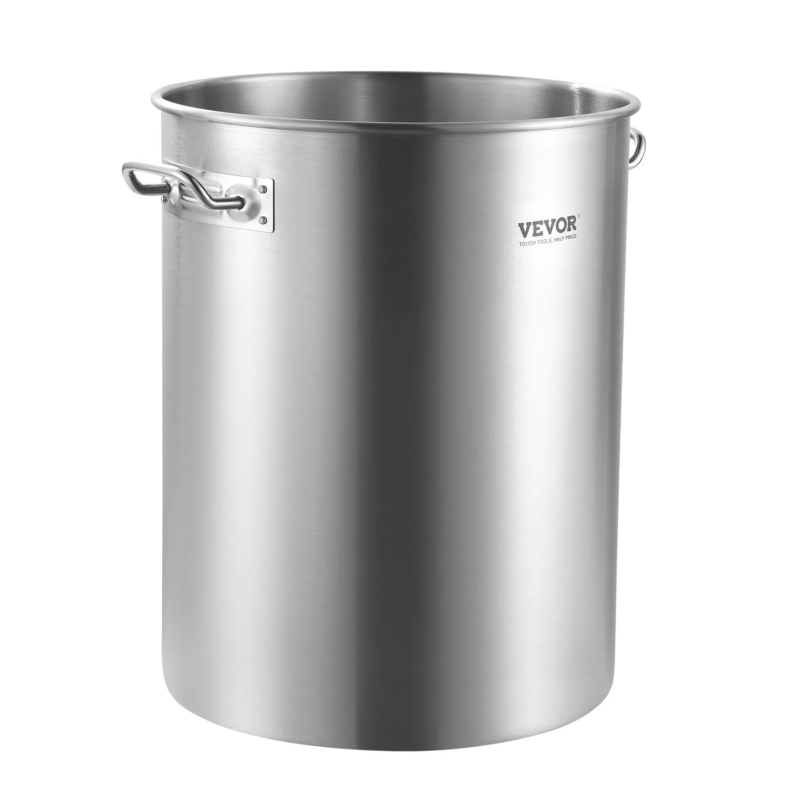 VEVOR 36QT Stainless Steel Stockpot Cooking Kitchen Sauce Pot with Basket Lid