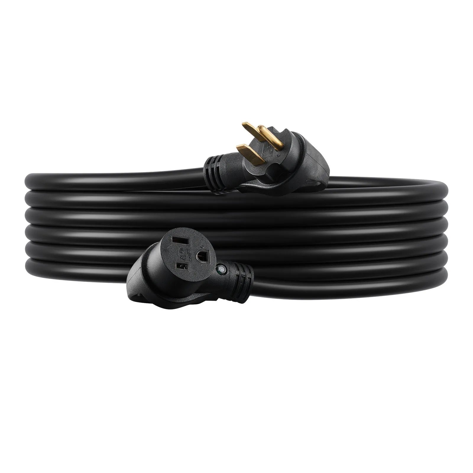 VEVOR 30A Generator Extension Cord 25 ft 250V NEMA 6-50P to 6-50R Power Cable