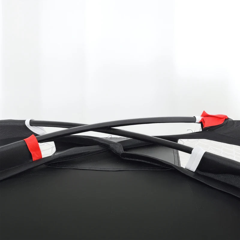 Soozier Golf Net, 10 x 6ft Golf Practice Net for Backyard Driving, Multi-Target Golf Hitting Net, Indoor, Outdoor