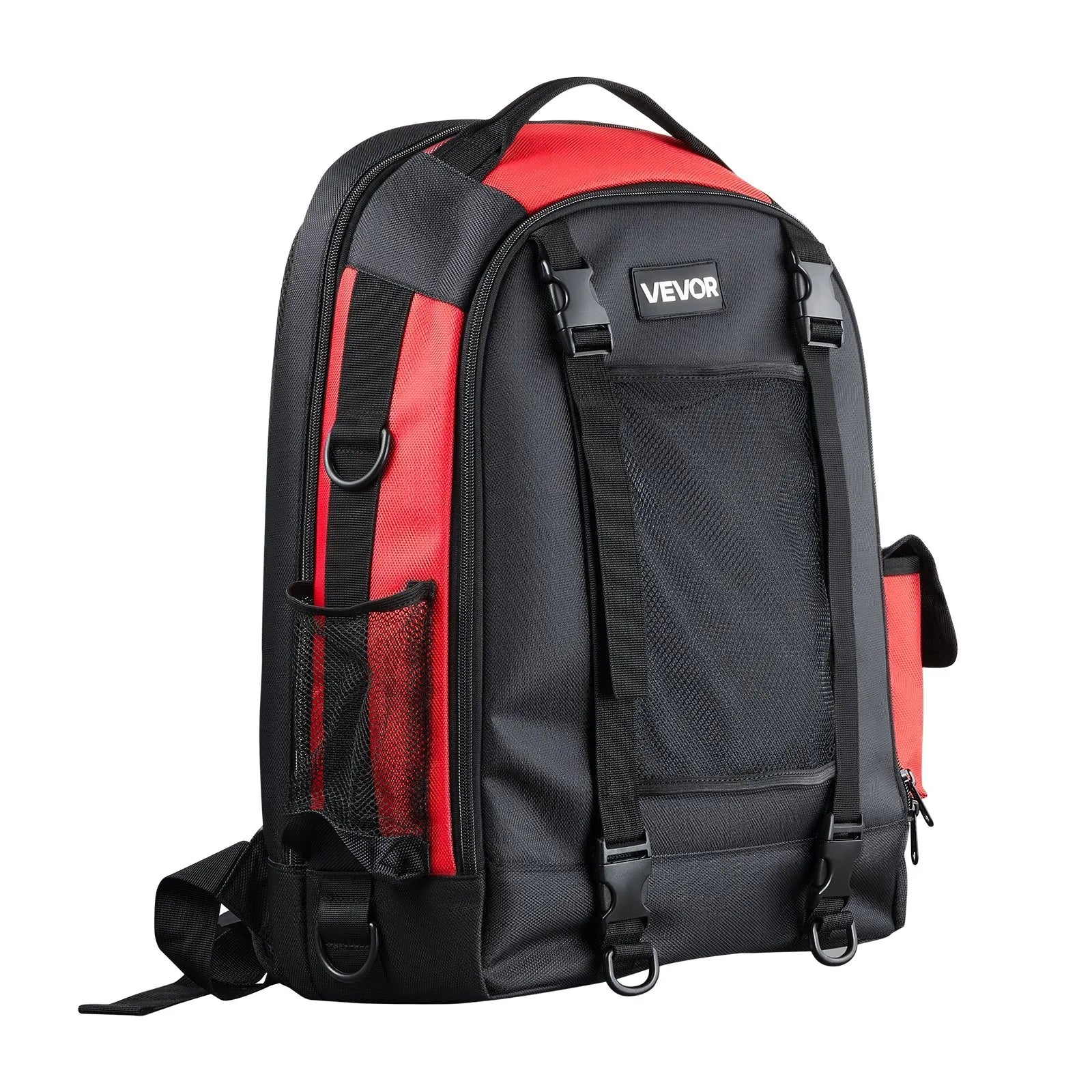 VEVOR 25.2L Welding Backpack 1680D Polyester Welder Backpack for Tool and Helmet