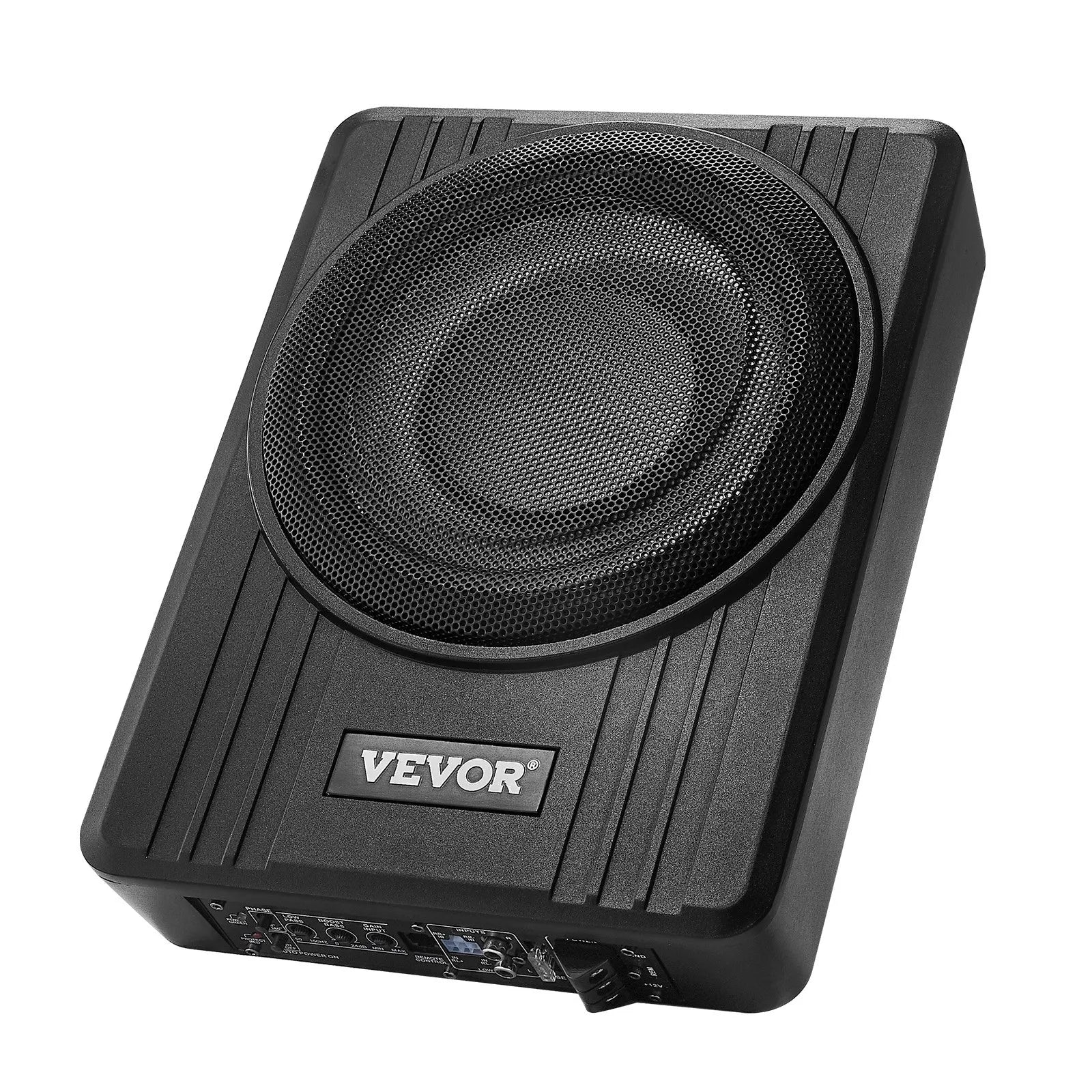 VEVOR 10" 300W Under Seat Car Subwoofer Slim Powered Car/Truck Subwoofer System