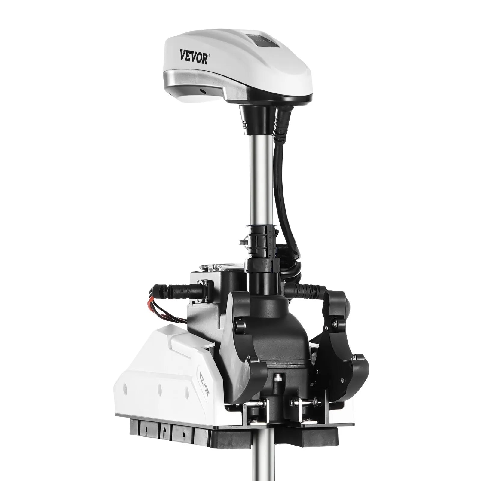 VEVOR 55lb 12V Thrust Electric Trolling Motor Saltwater Boat Engine 54" Shaft