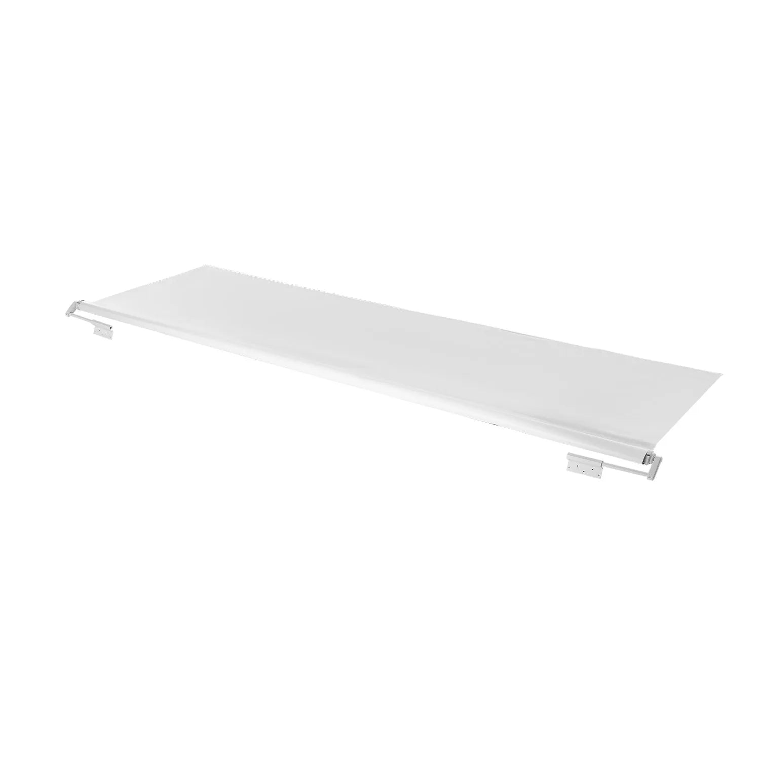 VEVOR 14'1" (13'7") RV Slide Out Awning White Slide Topper Awning for RVs