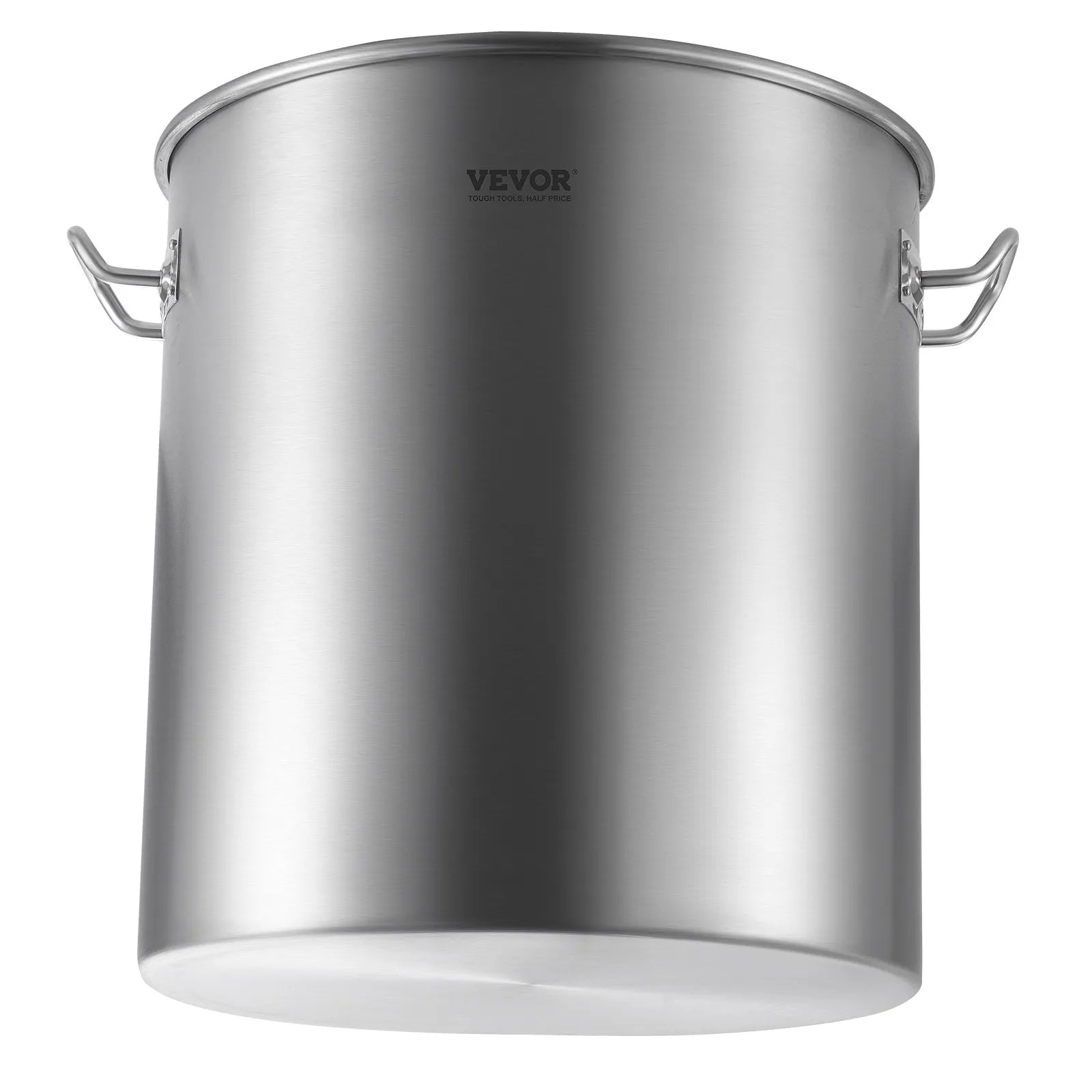 VEVOR 64QT Stainless Steel Stockpot Cooking Kitchen Sauce Pot with Basket Lid