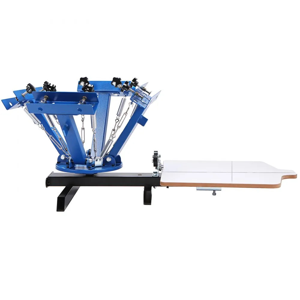 VEVOR 4 Color 1 Station Silk Screening Screenprint Press Screen Printing Machine