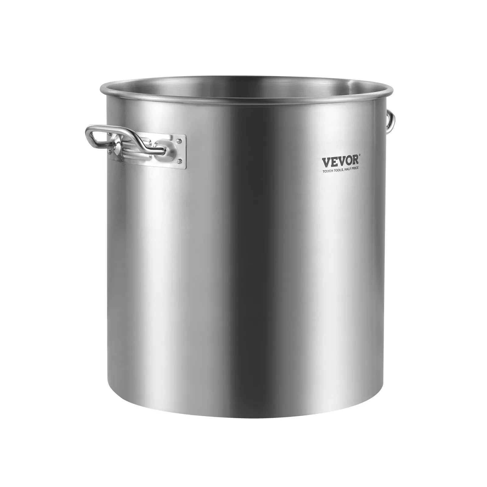VEVOR 24QT Stainless Steel Stockpot Cooking Kitchen Sauce Pot with Lid Handle