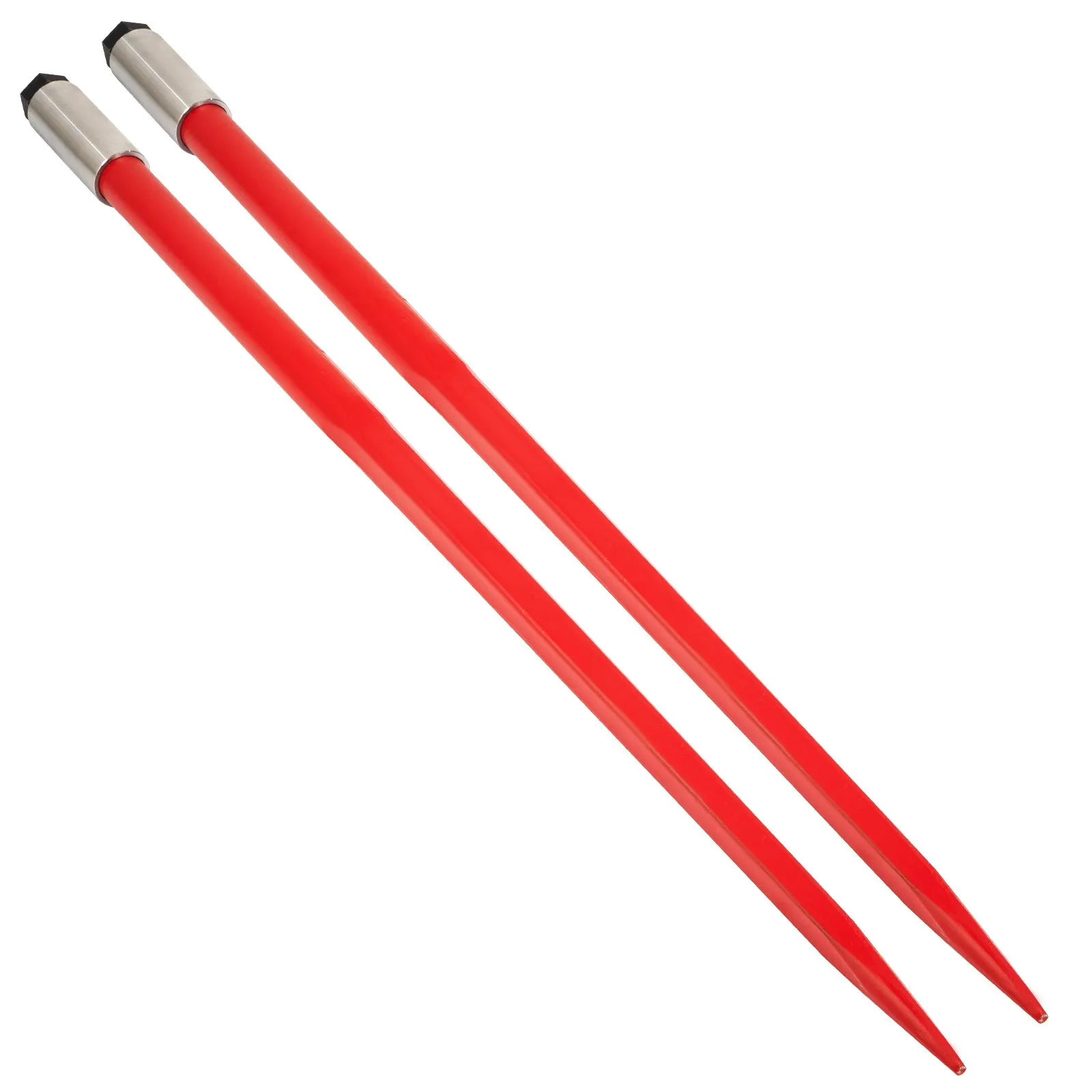 49" Hay Bale Spear 3000 lbs Capacity with Nut and Sleeve
