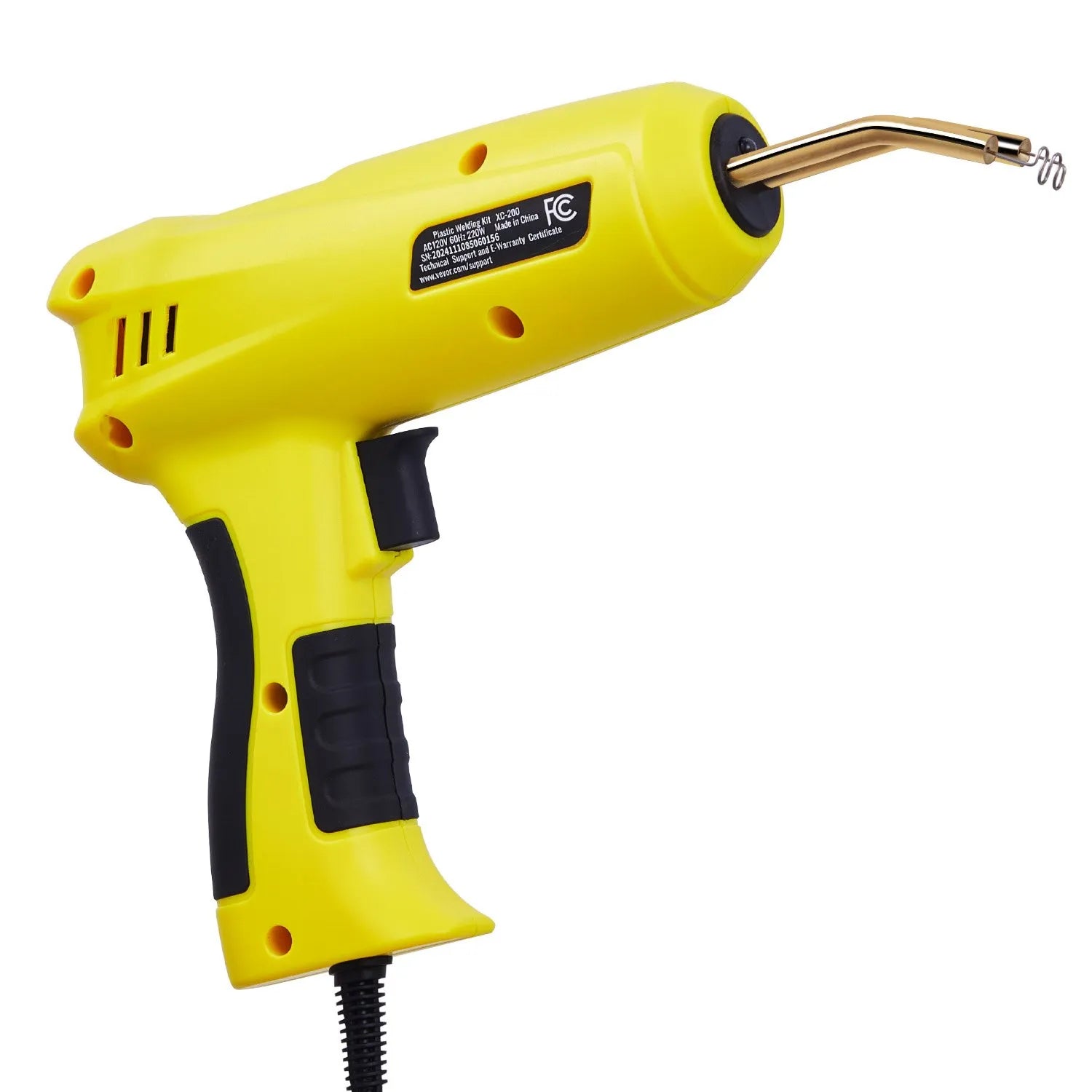 Plastic Welder 220W Plastic Welder Gun Kit with 1200 Staples & 76 Rods