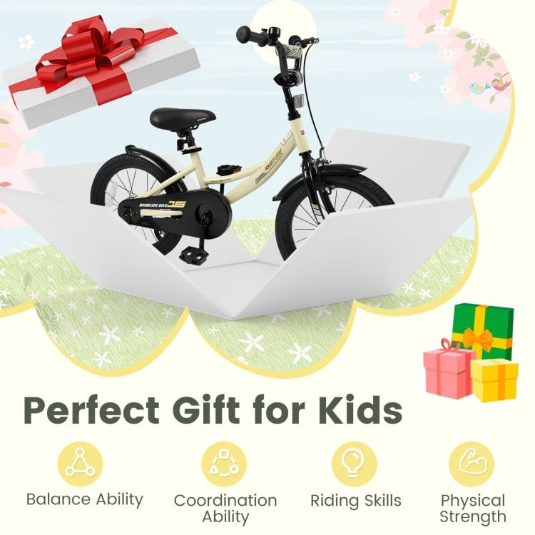 16 Inches Kids Bike Sport Bicycle with Removable Training Wheels
