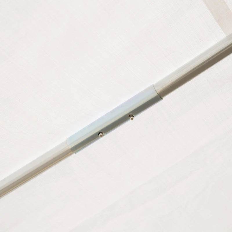 Outsunny 32'x16' Large Patio Gazebo, Steel Party Event Wedding Tent Canopy Carport Garage W/ 4 Removable Sidewalls for Outdoor Parking, White