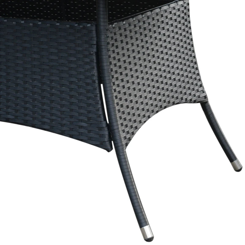 Outsunny Garden Dining Set with Cushions