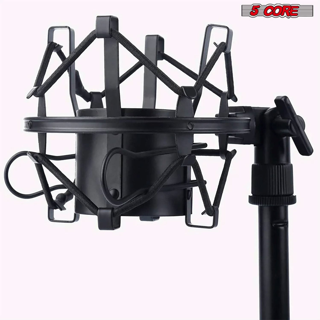 5Core Recording Microphone Podcast Bundle Professional Condenser Cardioid Mic Kit w Boom Arm REC SET