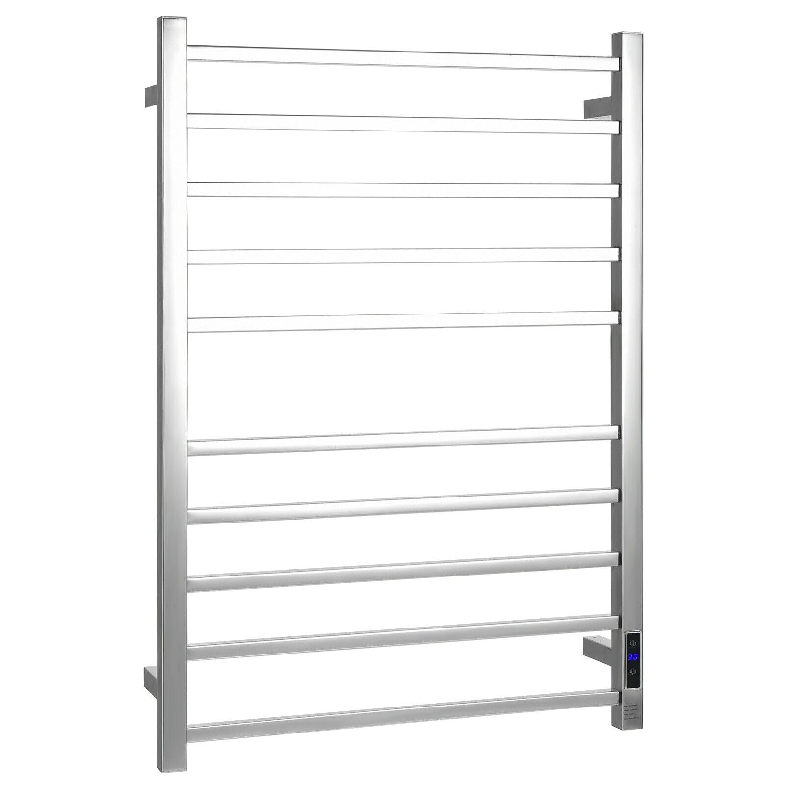 10-Bar Electric Stainless Steel Towel WarmerÂ
