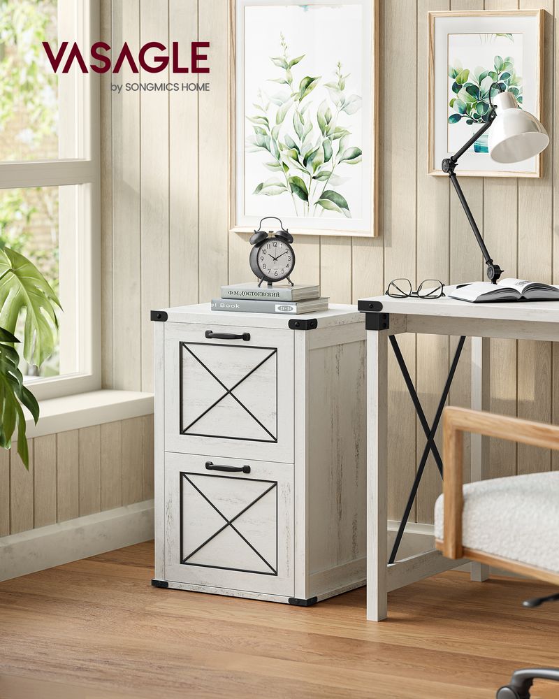 VASAGLE File Cabinet with 2 File Drawers, Fit A4