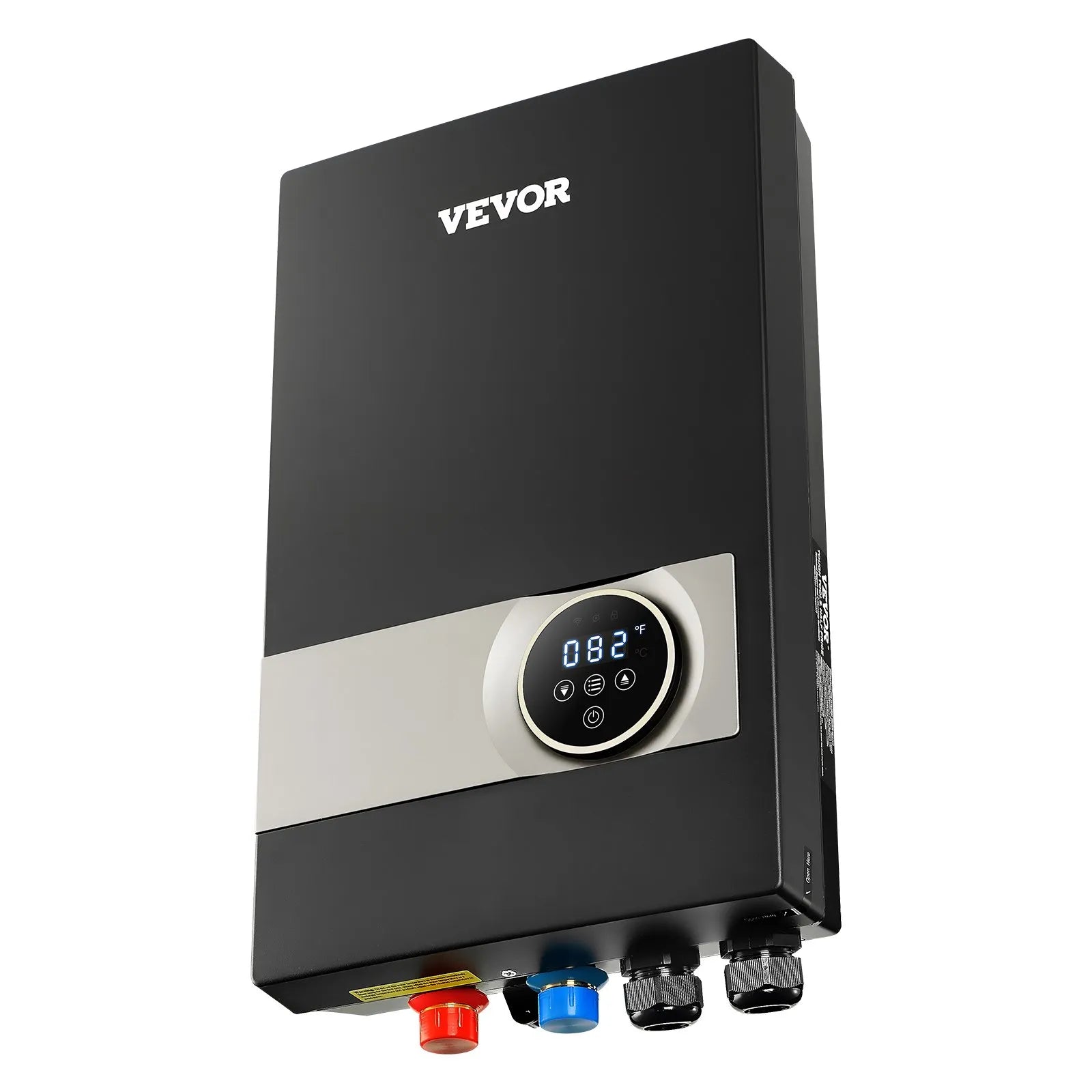VEVOR 27kW Tankless Electric Water Heater Instant Hot with LCD Child Lock