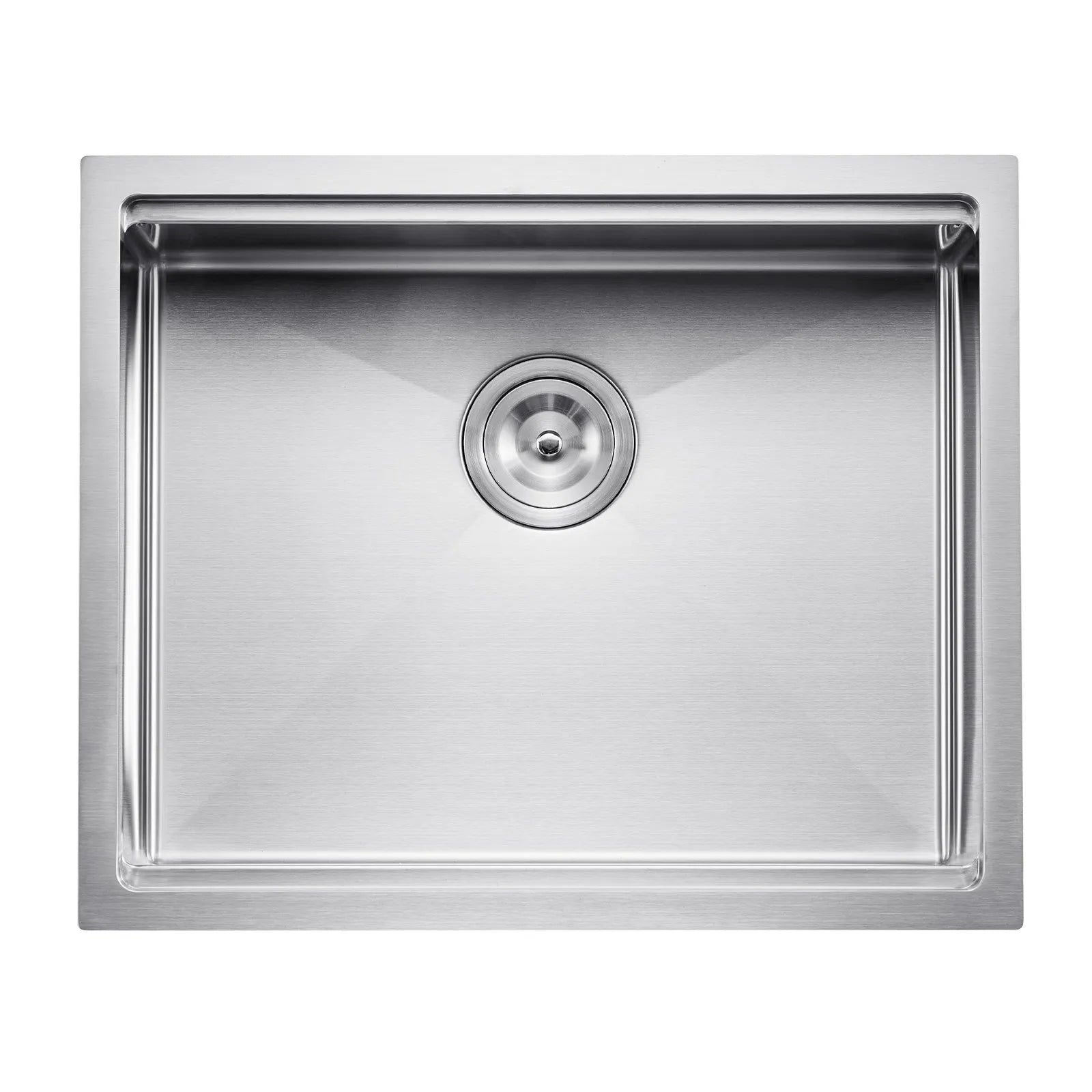 VEVOR 23" Kitchen Sink Undermount Single Bowl Drop-In Basin Stainless Steel Bar