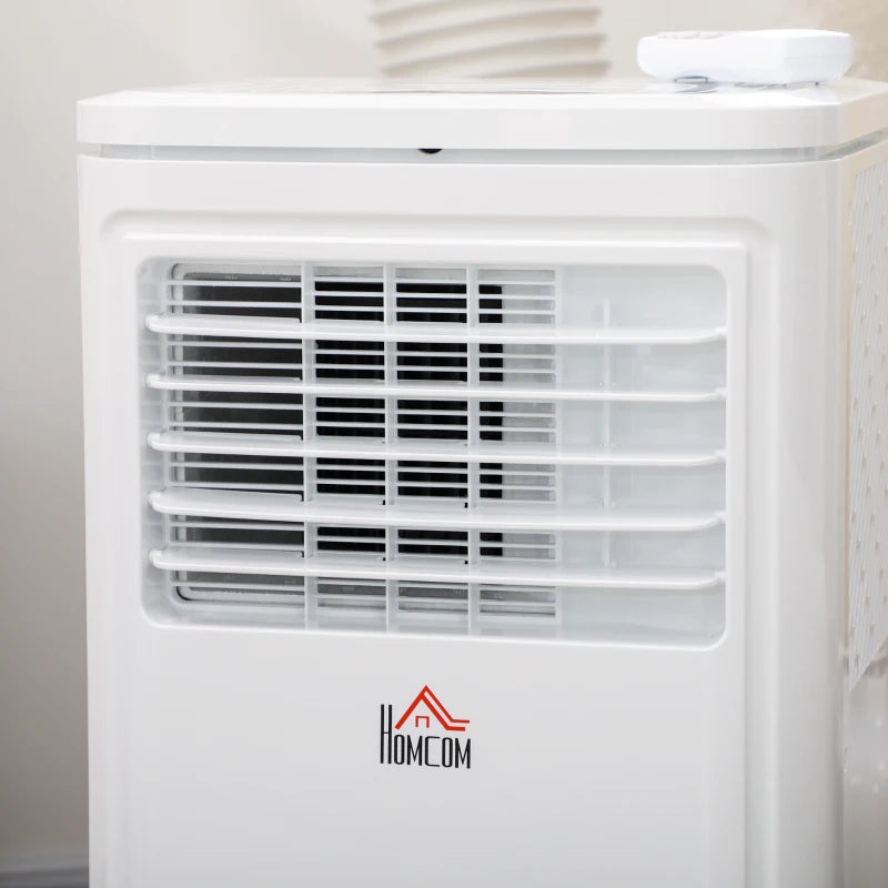 Small Portable AC 8000 BTU, Dehumidifier, Remote Control, 24-Hour Timer, Window Mount Kit for Bedroom, Cream