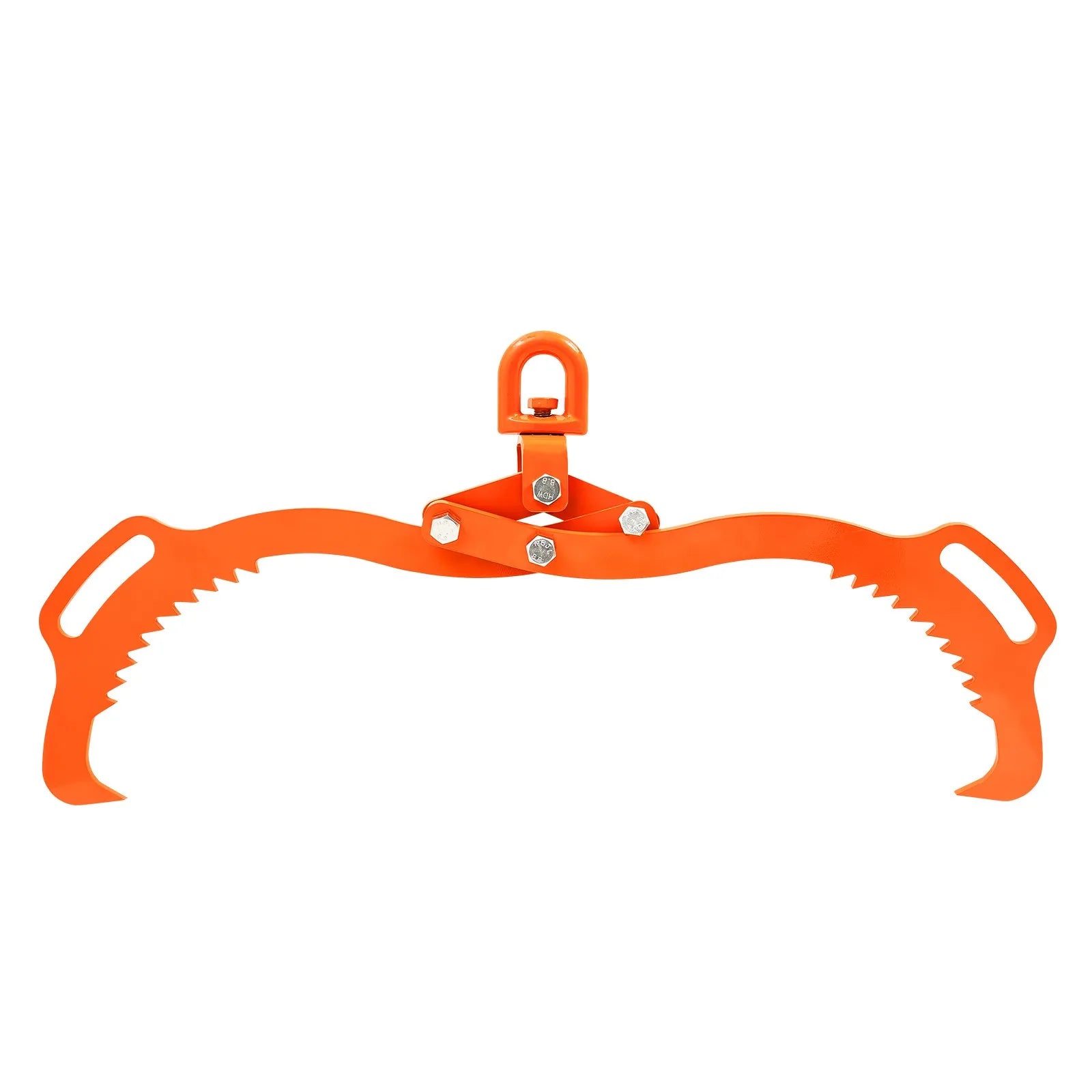 VEVOR 32in Log Lifting Tongs 2 Claw Solid Steel Log Grapple Swivel Log Tools