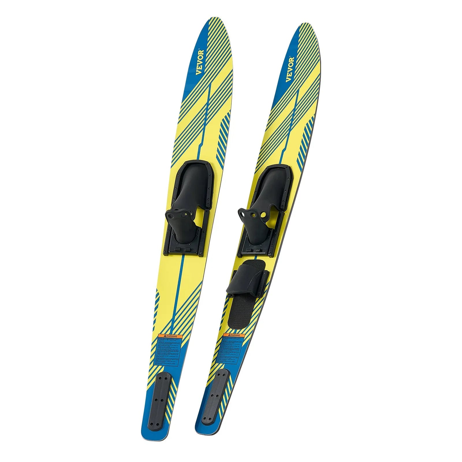 VEVOR 67-inch Water Skis Combo Adults Water Skis with X-9 Adjustable Bindings