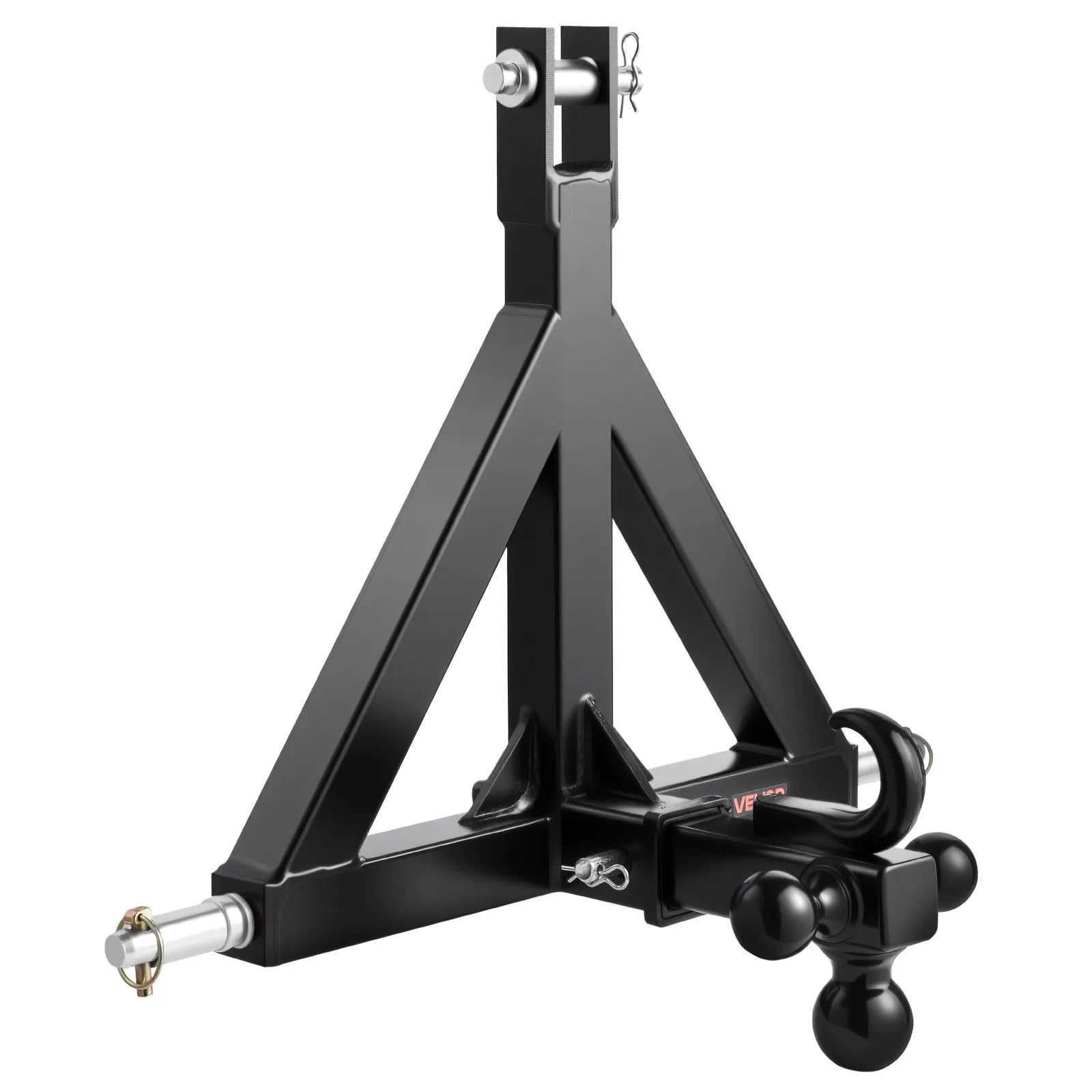 VEVOR 3 Point 2" Trailer Hitch Receiver Tractor Drawbar Quick Hitch Adapter