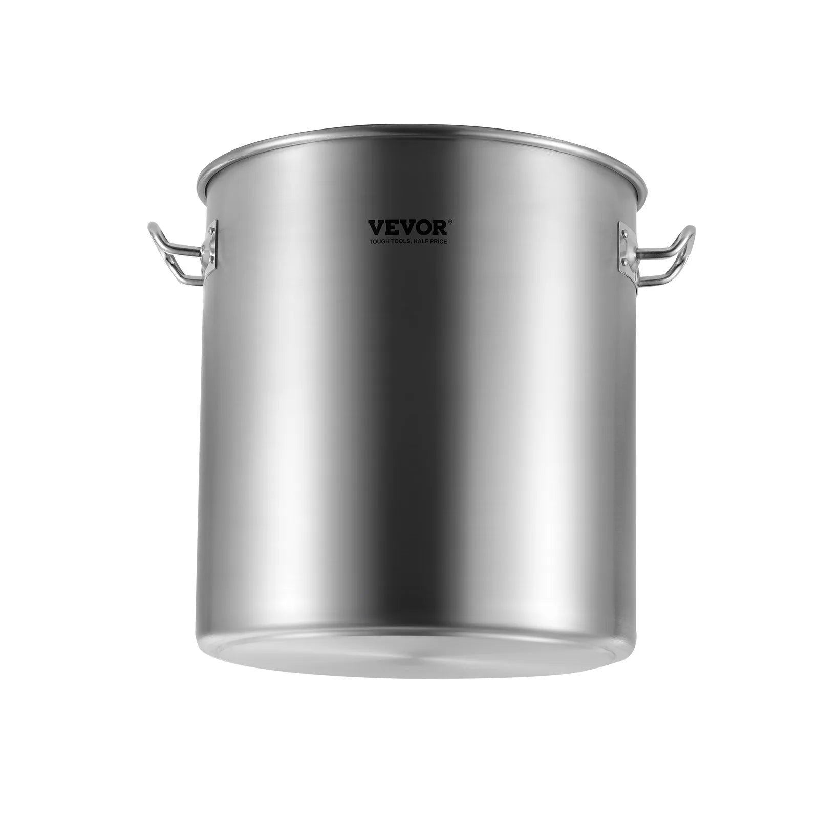 VEVOR 24QT Stainless Steel Stockpot Cooking Kitchen Sauce Pot with Lid Handle