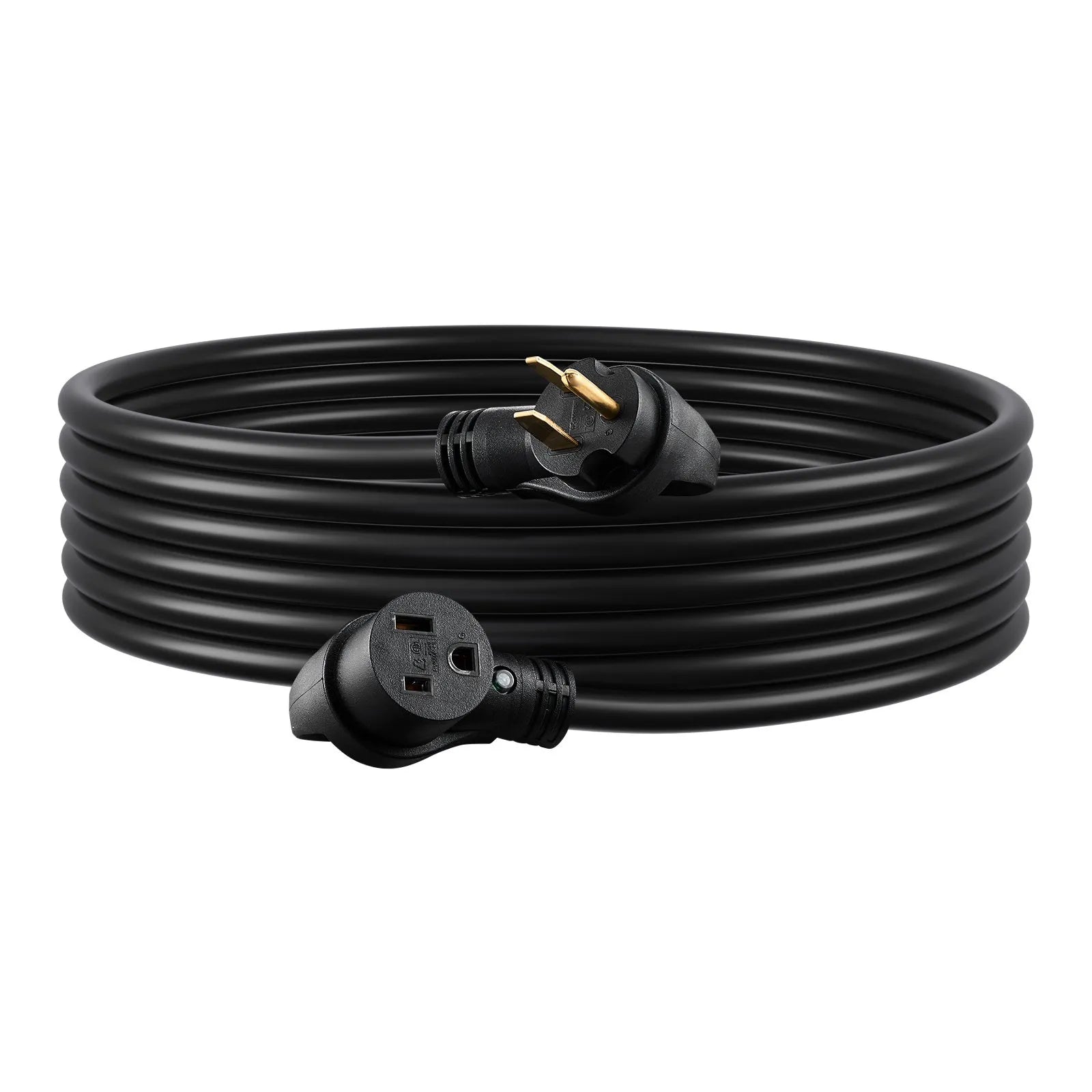 VEVOR 30A Generator Extension Cord 25 ft 250V NEMA 6-50P to 6-50R Power Cable