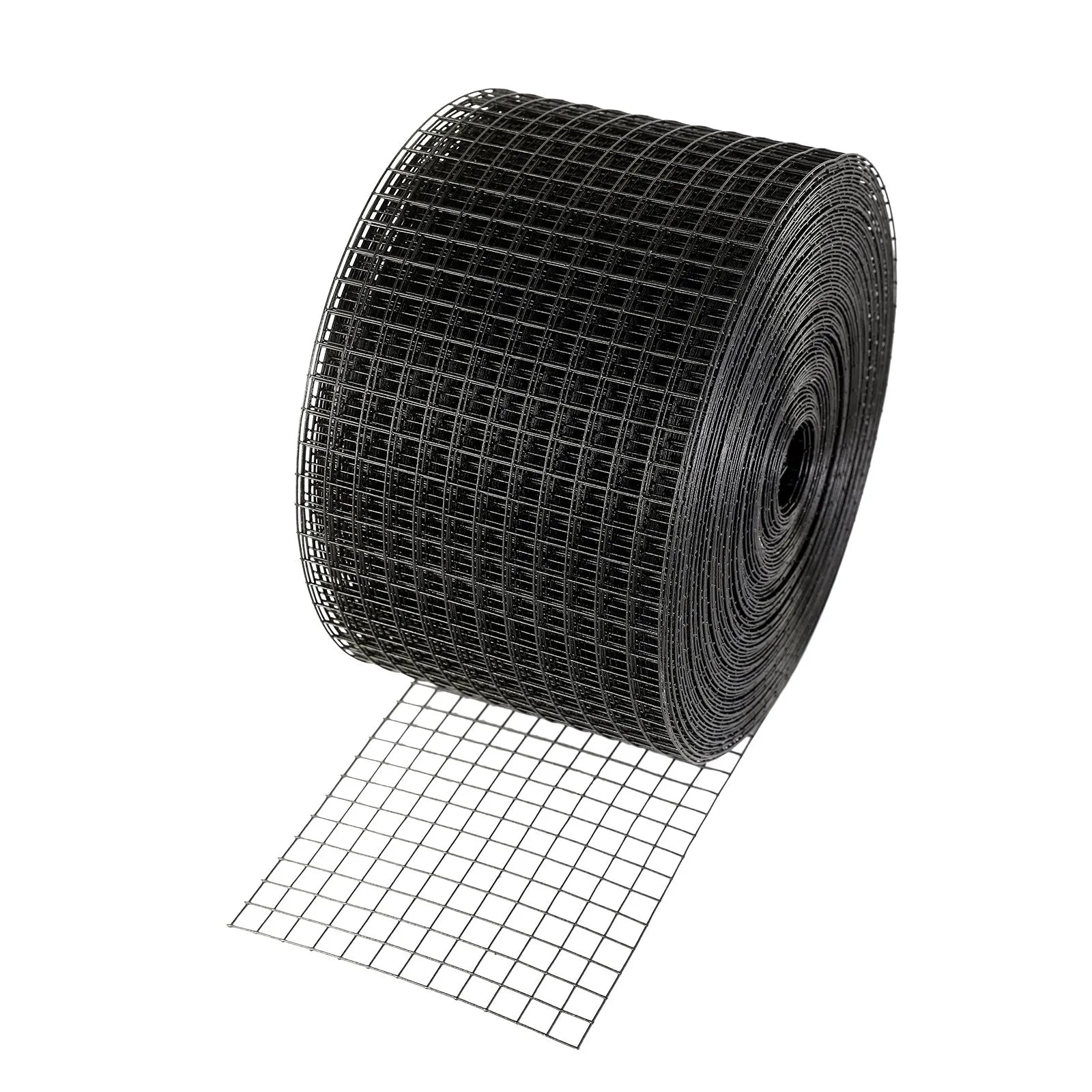 VEVOR 8 inch x 100ft Solar Panel Bird Guard, Critter Guard Roll Kit with 70pcs Stainless Steel Fasteners, Solar Panel Guard with Rust-proof PVC Coating, 1/2 inch Wire Roll Mesh