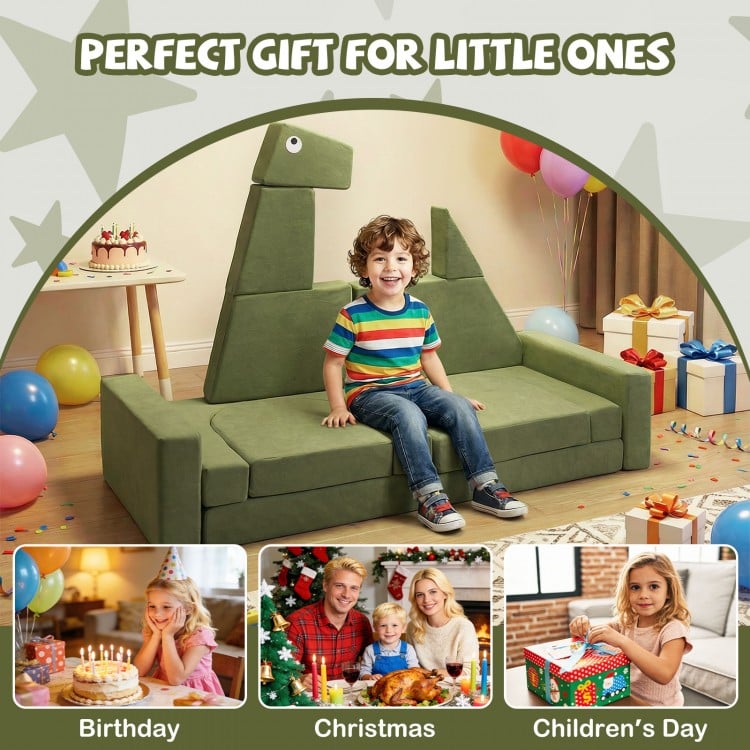 13 Pieces Modular Kids Play Couch for Inspiring Creativity