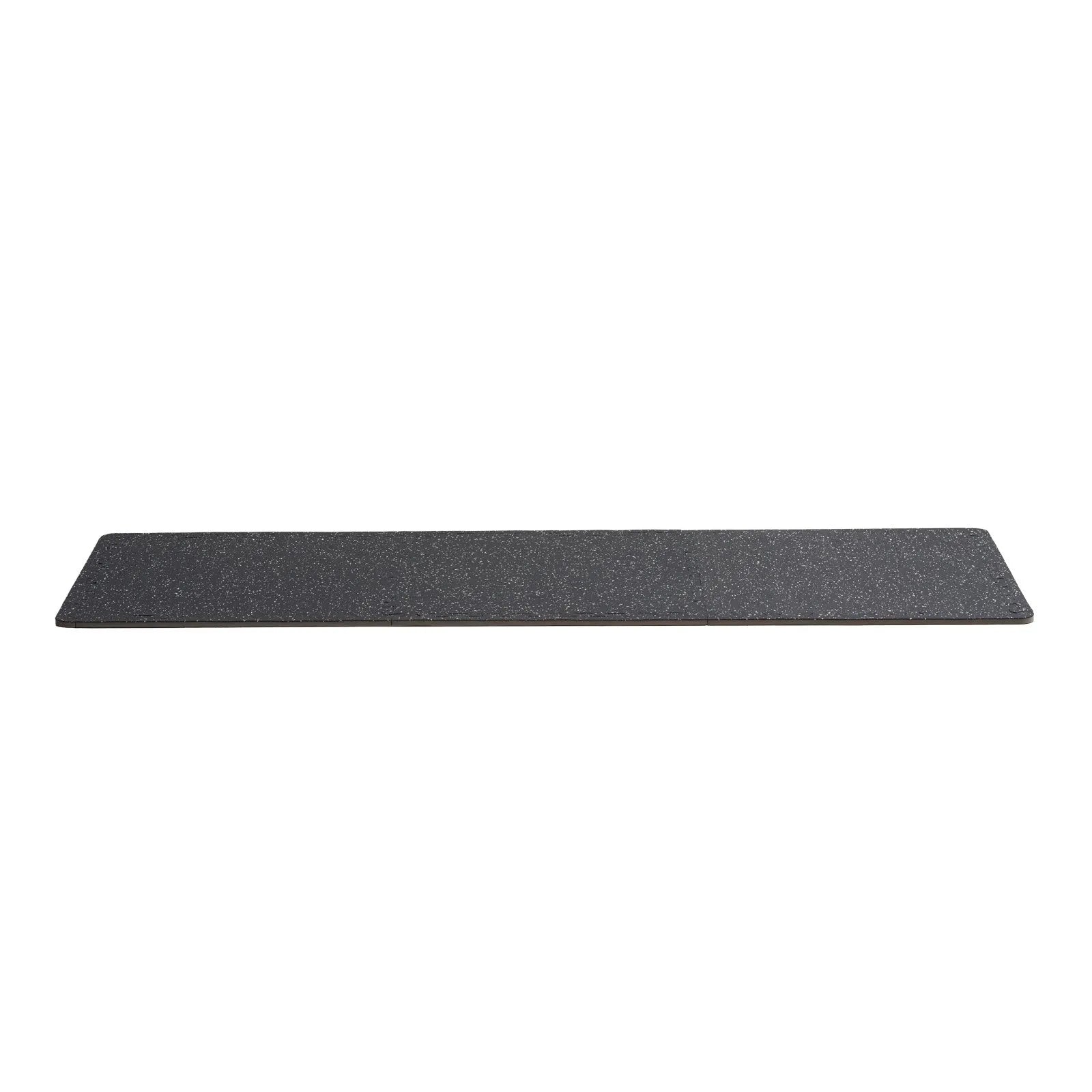 VEVOR 0.56" Thick Gym Floor Mats 12 Tiles Rubber Top with EVA Foam Black & White