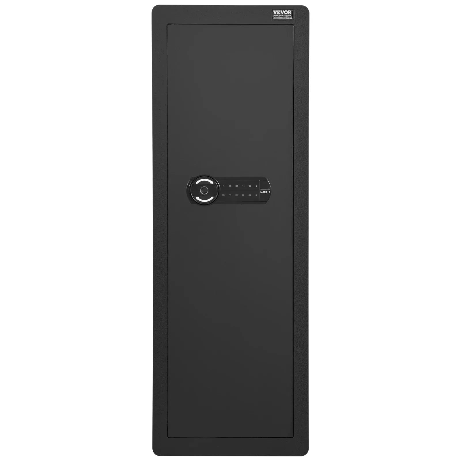 VEVOR 42.91" Tall Wall Gun Safe 4-Tier Hidden Gun Safe with Keypad & Fingerprint