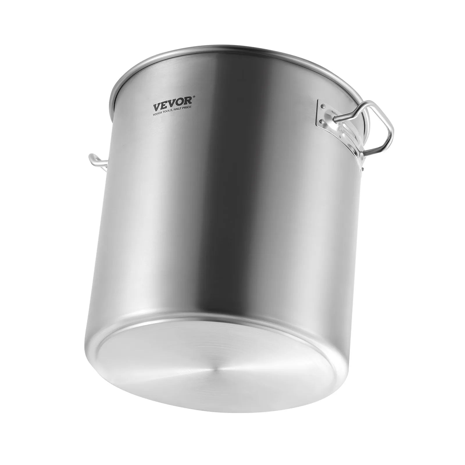 VEVOR 24QT Stainless Steel Stockpot Cooking Kitchen Sauce Pot with Lid Handle