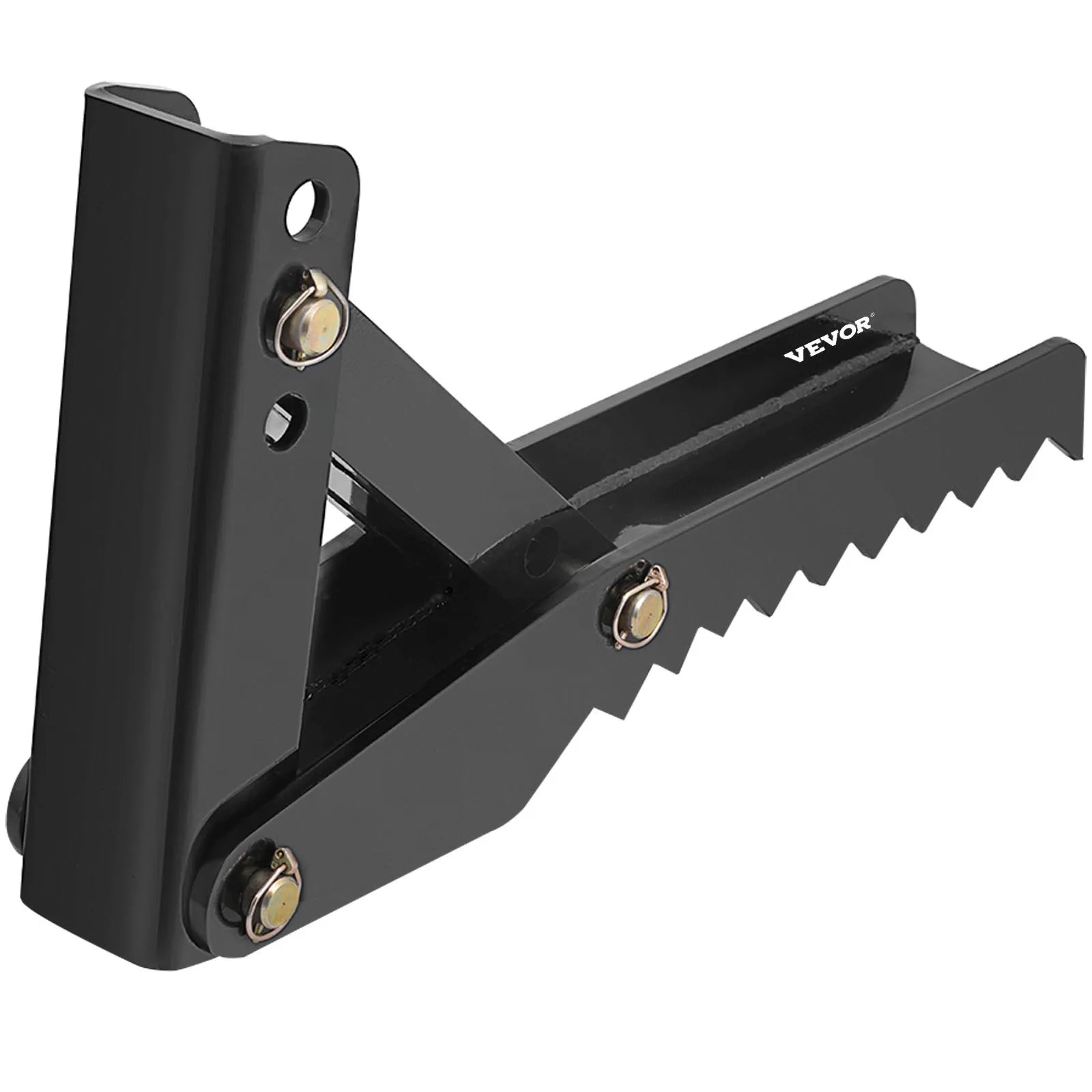 VEVOR 36 inch Backhoe Excavator Thumb Attachments Adjustable Extreme Weld On Backhoe Thumb Hoe Clamp 1/2Inch Teeth Thick Steel Plate 16MM Assembly Bolt-On Design