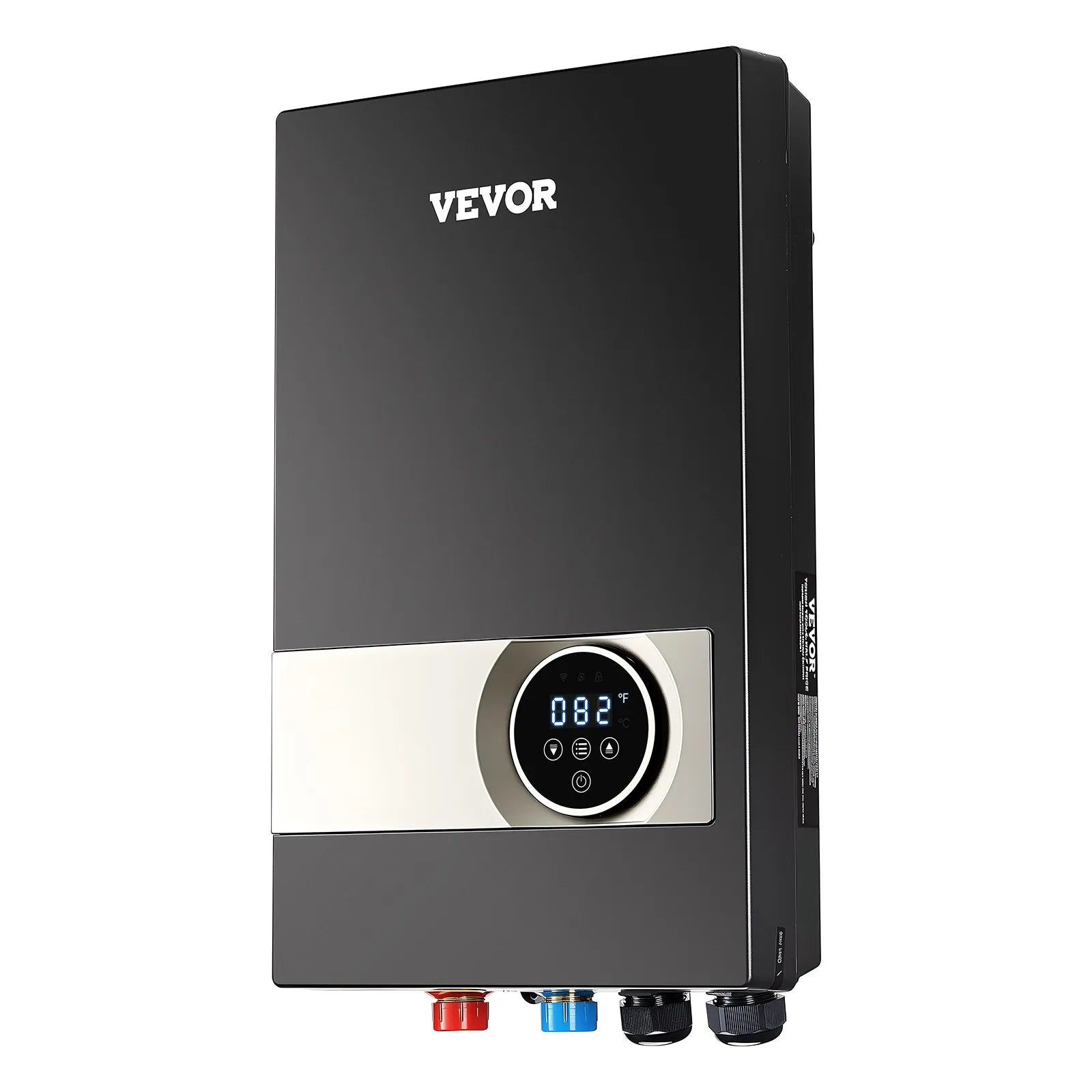 VEVOR 27kW Tankless Electric Water Heater Instant Hot with LCD Child Lock