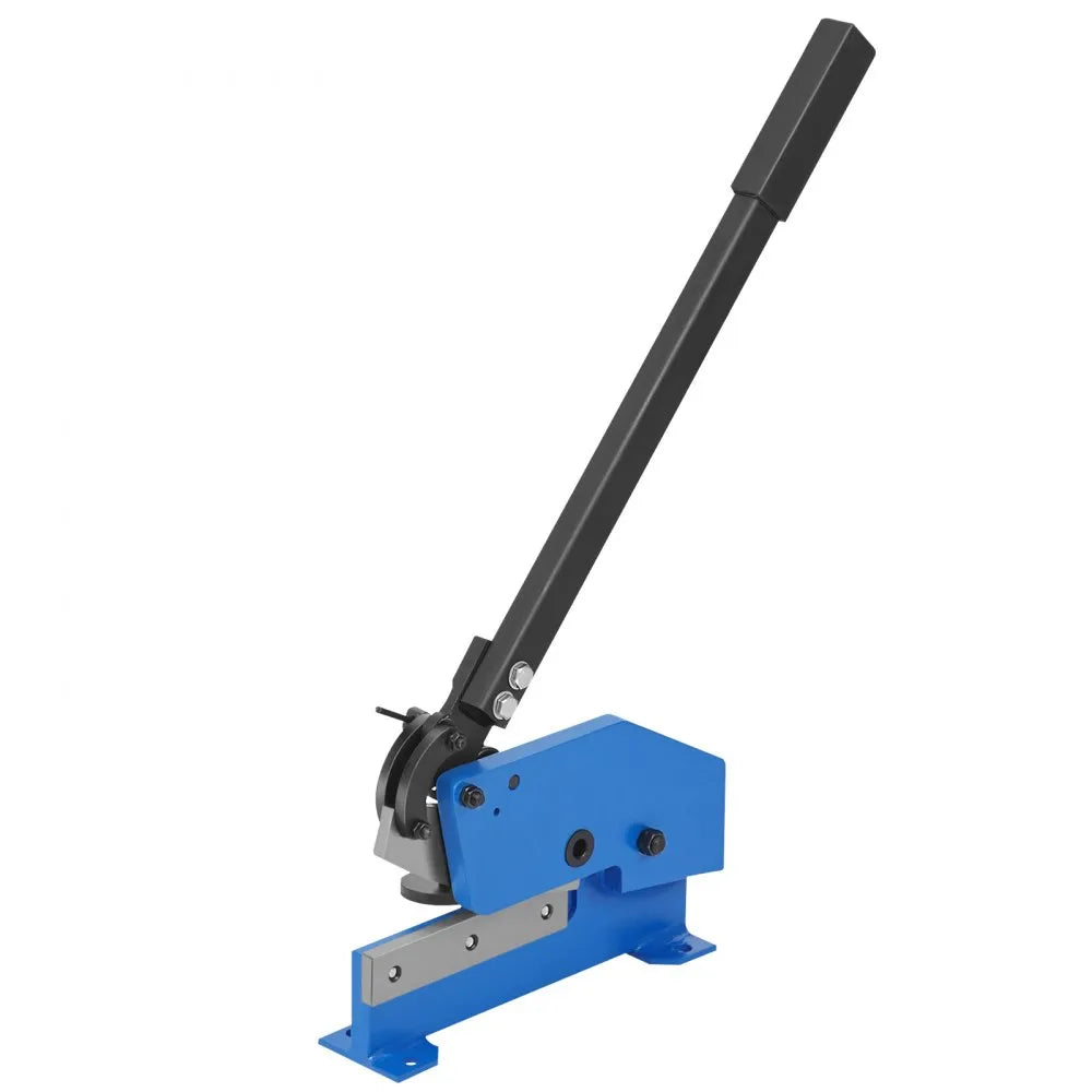 VEVOR 8" Manual Hand Plate Shear for Metal Sheet Processing, HS-8 Benchtop Cutter with Q235 Material, for Crafts Thick Steel Crafting, Heavy Duty Roll Press Machine for Builders, DIY Enthusiasts