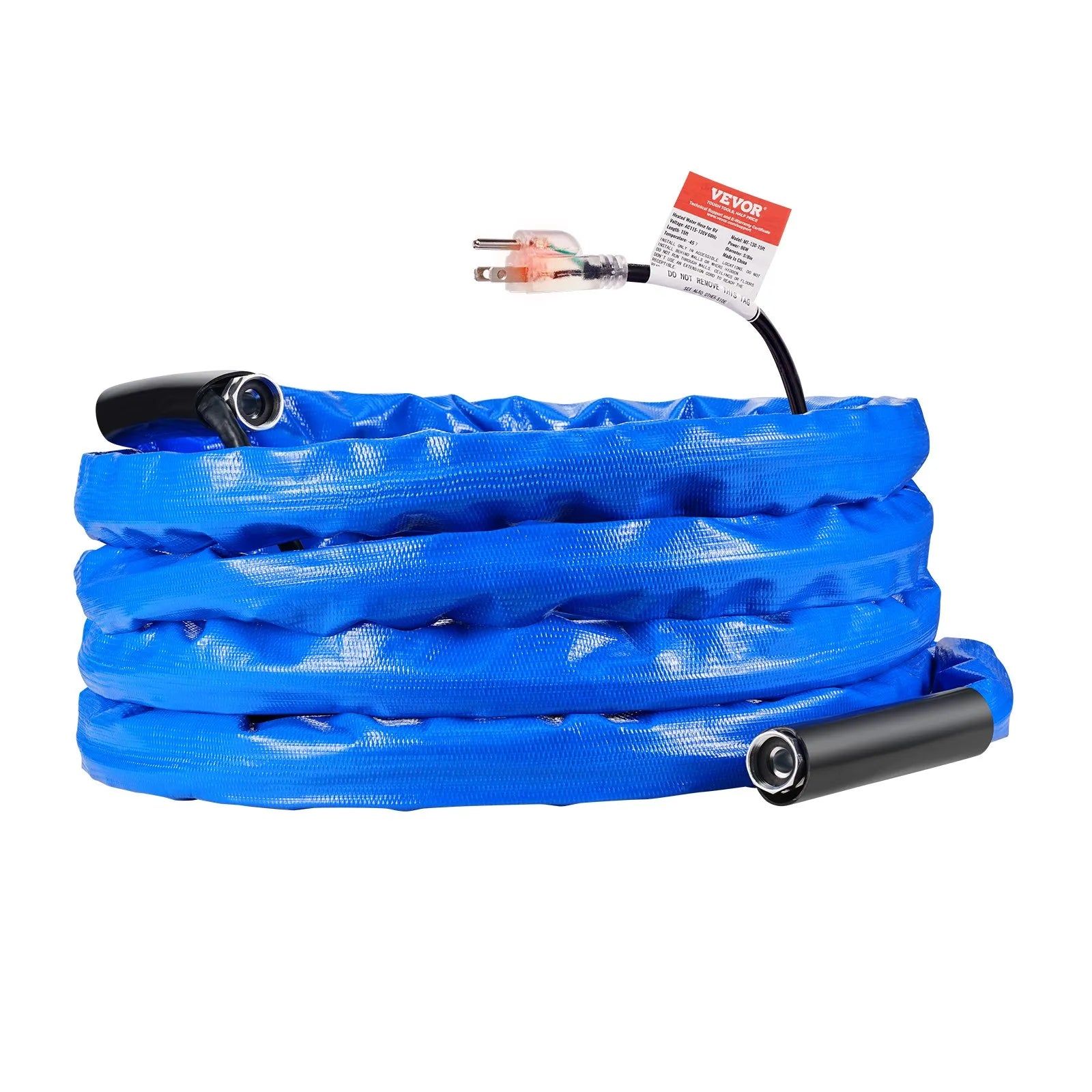 VEVOR 30ft Heated Water Hose for RV -45℉ Antifreeze Heated Drinking Water Hose