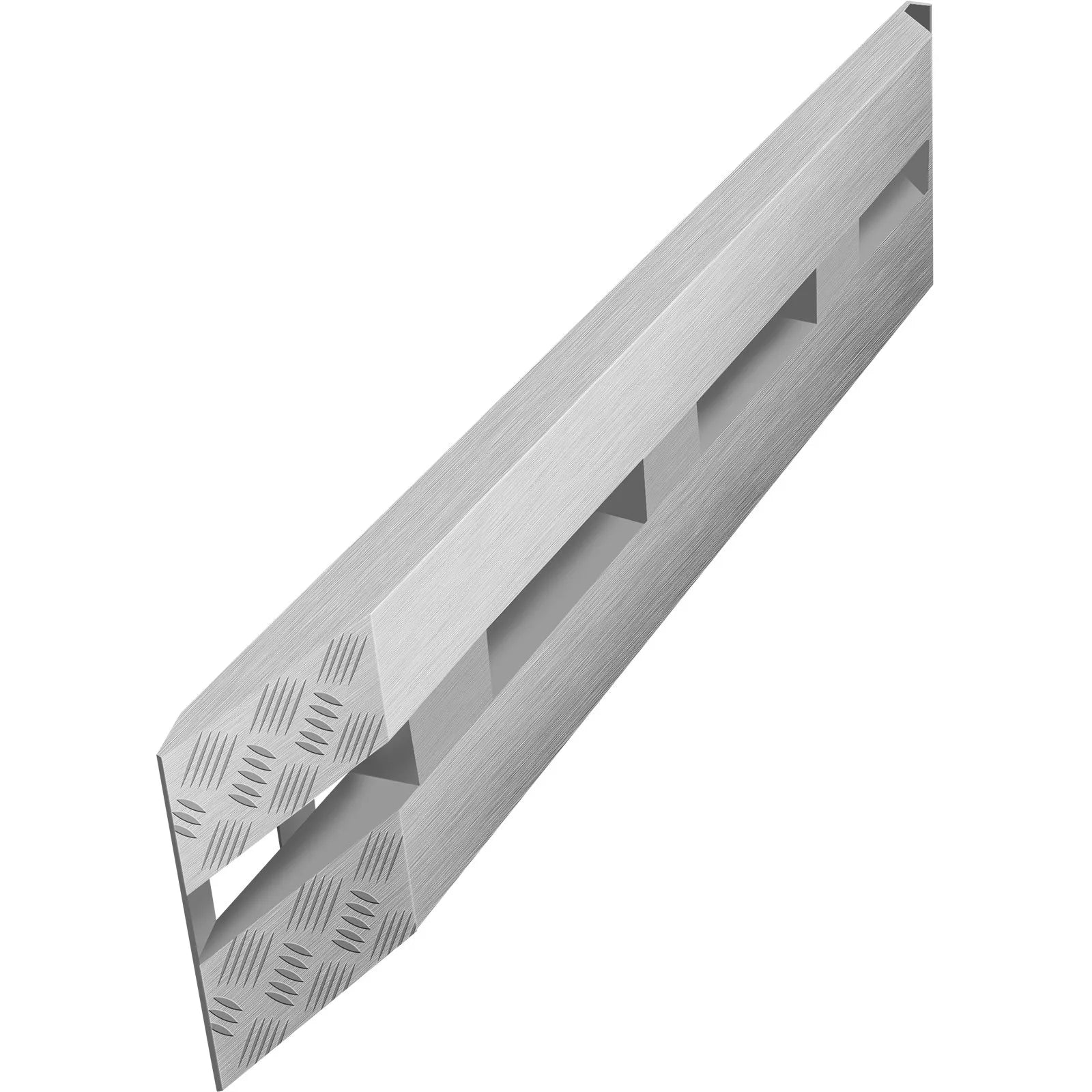 VEVOR 213 x 36 cm Aluminum Ramps 6000Lbs Car Trailer Truck Hook End 1 Pair Ramps