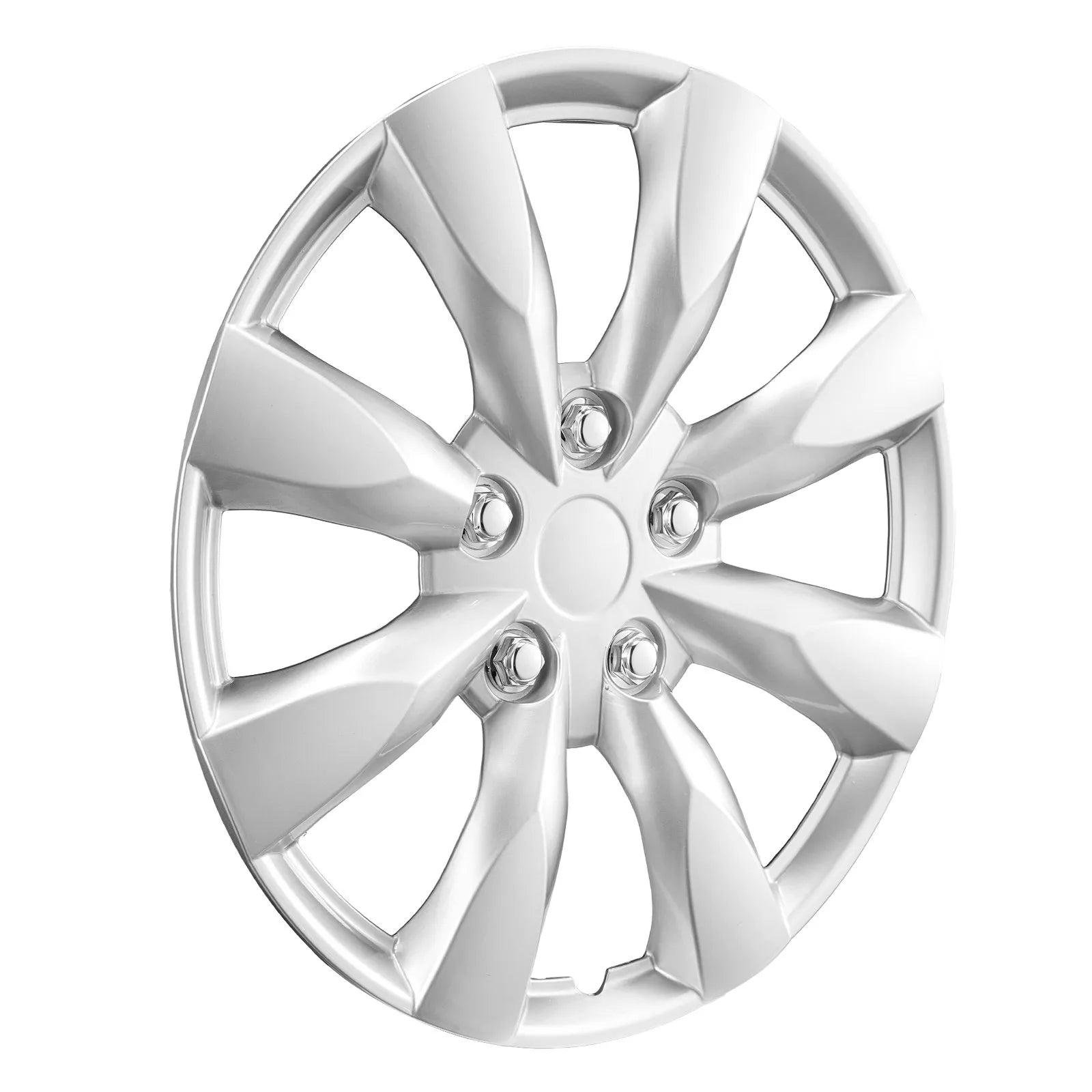 VEVOR 16" Wheel Rim Cover Hubcaps Set of 4 Sturdy Hubcap for All Weather Use