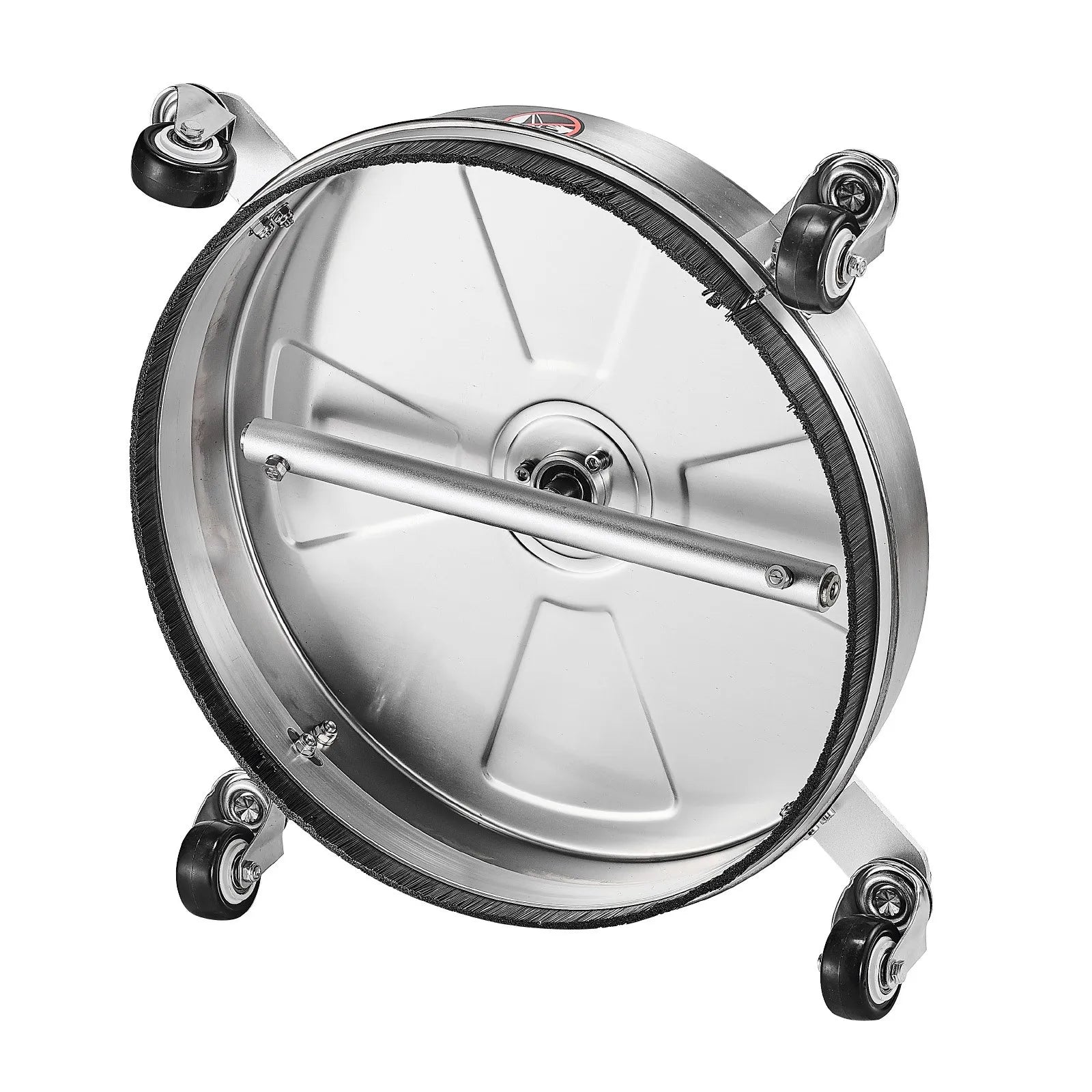 VEVOR 16.5" Pressure Washer Surface Cleaner 4 Wheels Stainless Steel 4000 Max PSI