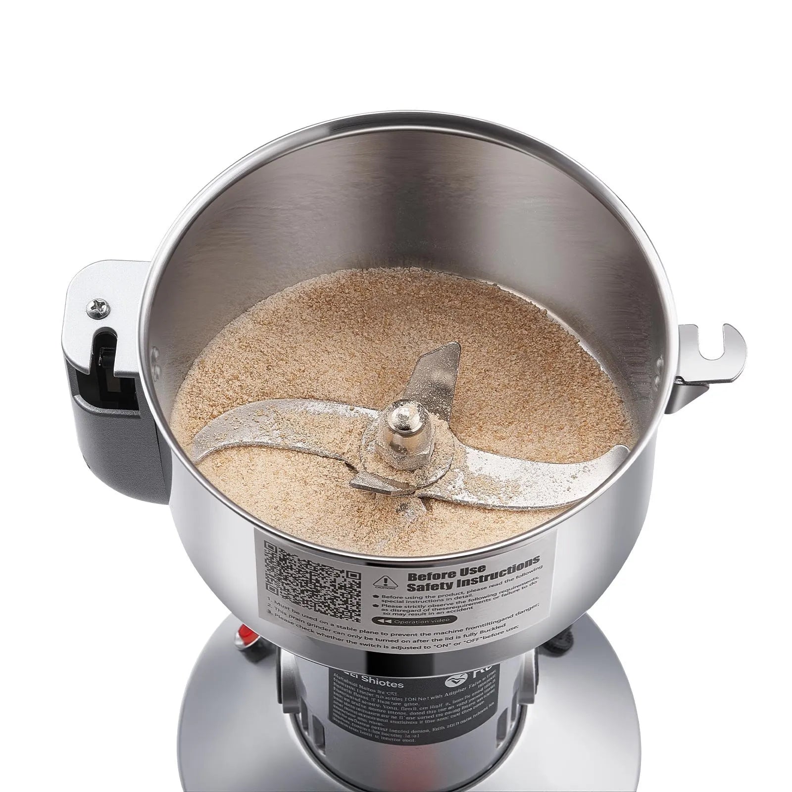 VEVOR 150g Commercial Spice Grinder Electric Grain Mill Grinder High Speed