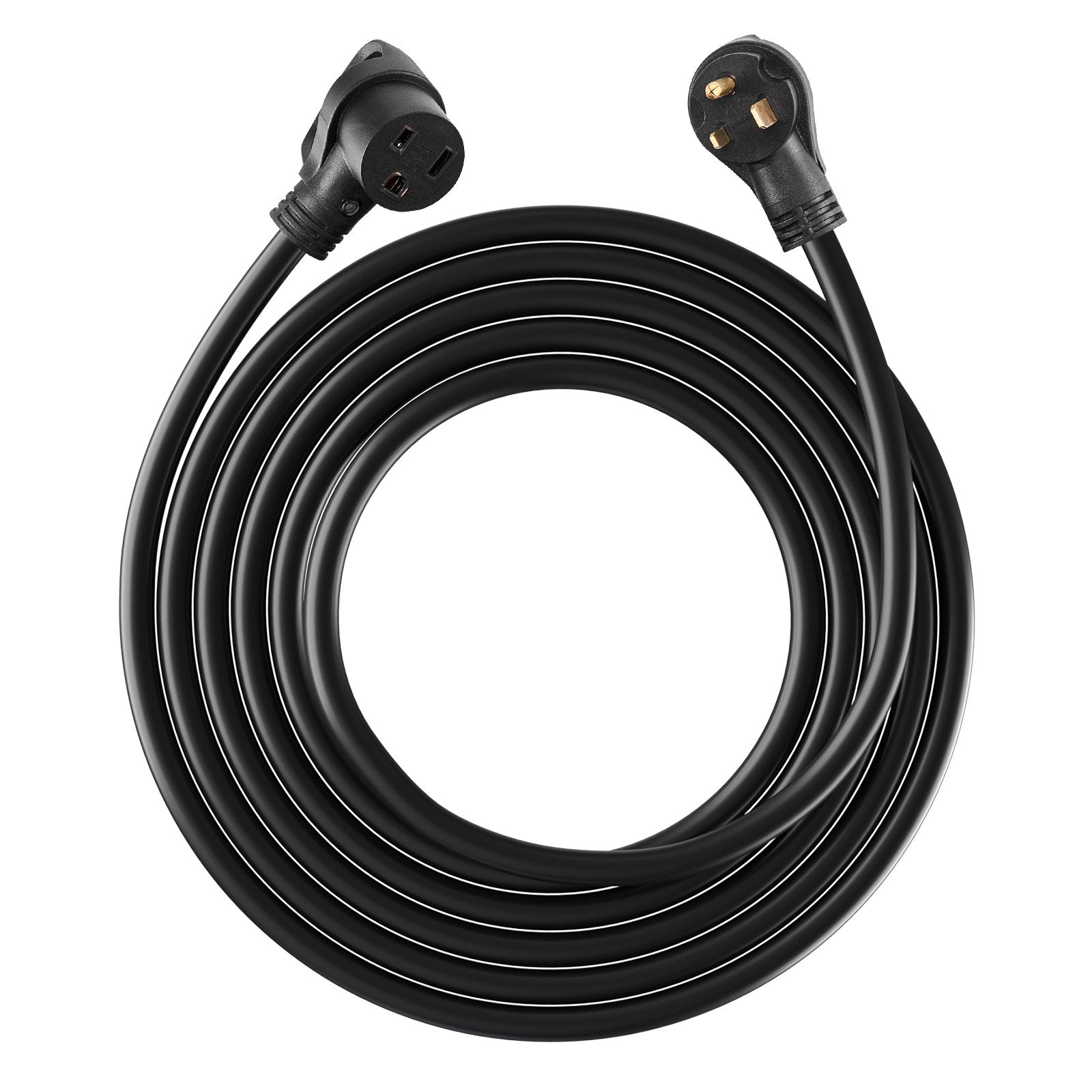 VEVOR 30A Generator Extension Cord 50 ft 250V NEMA 6-50P to 6-50R Power Cable