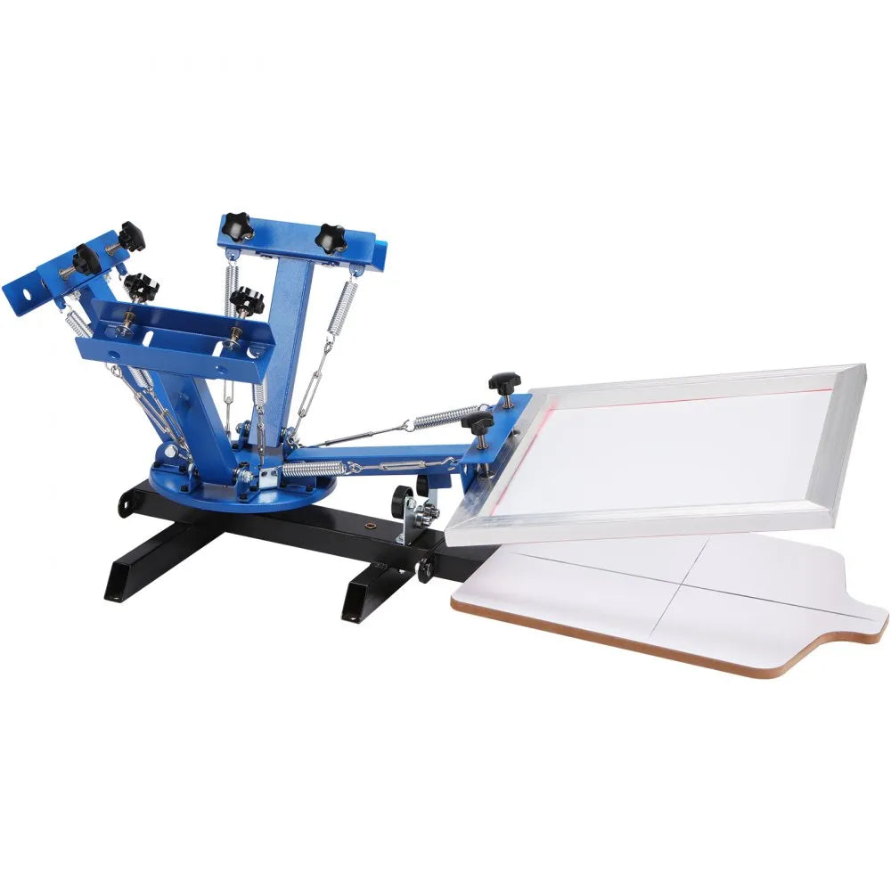 VEVOR 4 Color 1 Station Silk Screening Screenprint Press Screen Printing Machine