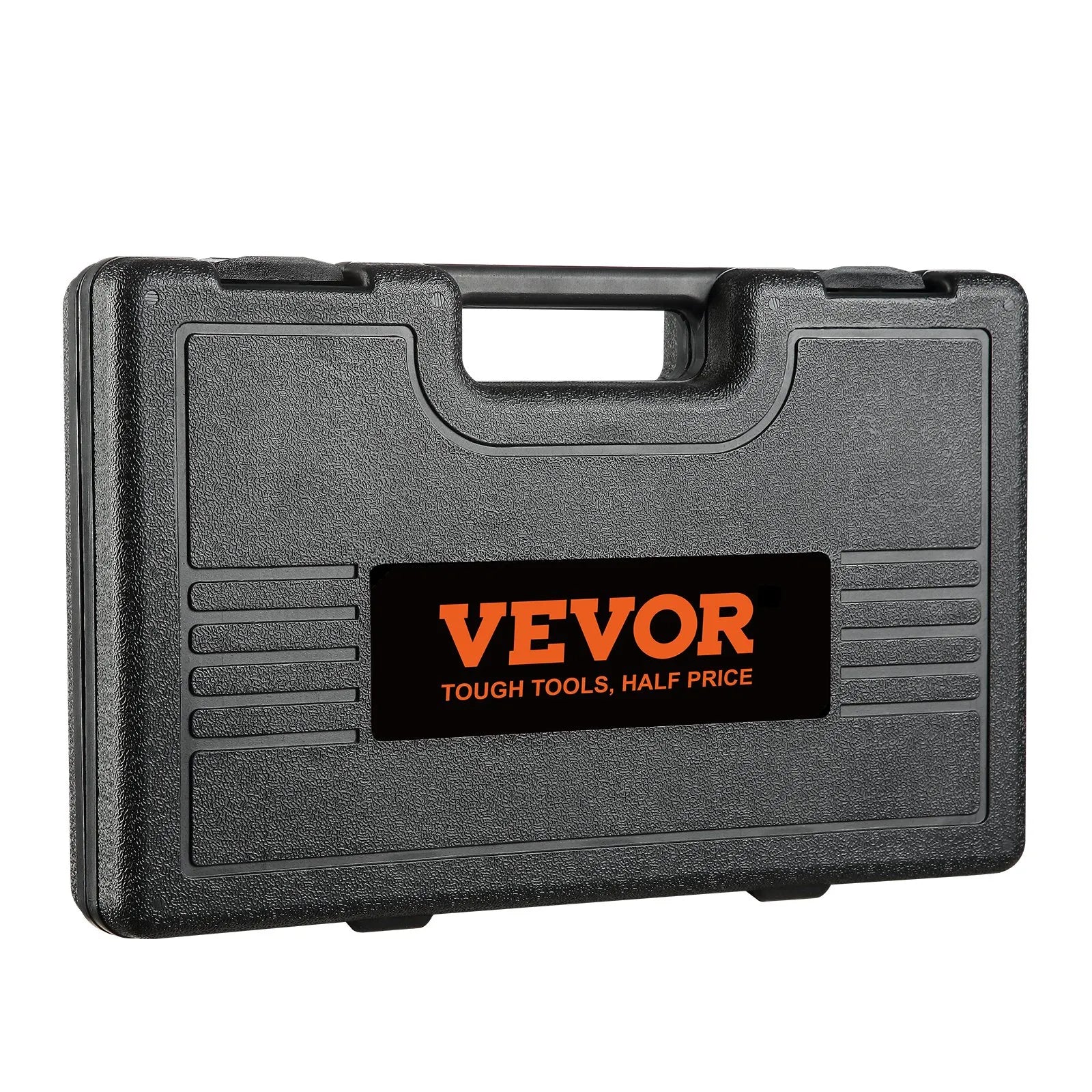 VEVOR 3/8" Drive Impact Socket Set, 48 Piece Socket Set SAE 5/16" -3/4" and Metric 8-22mm, 6 Point Cr-V Alloy Steel for Auto Repair, Easy-to-Read Markings, Rugged Construction, Includes Storage Case