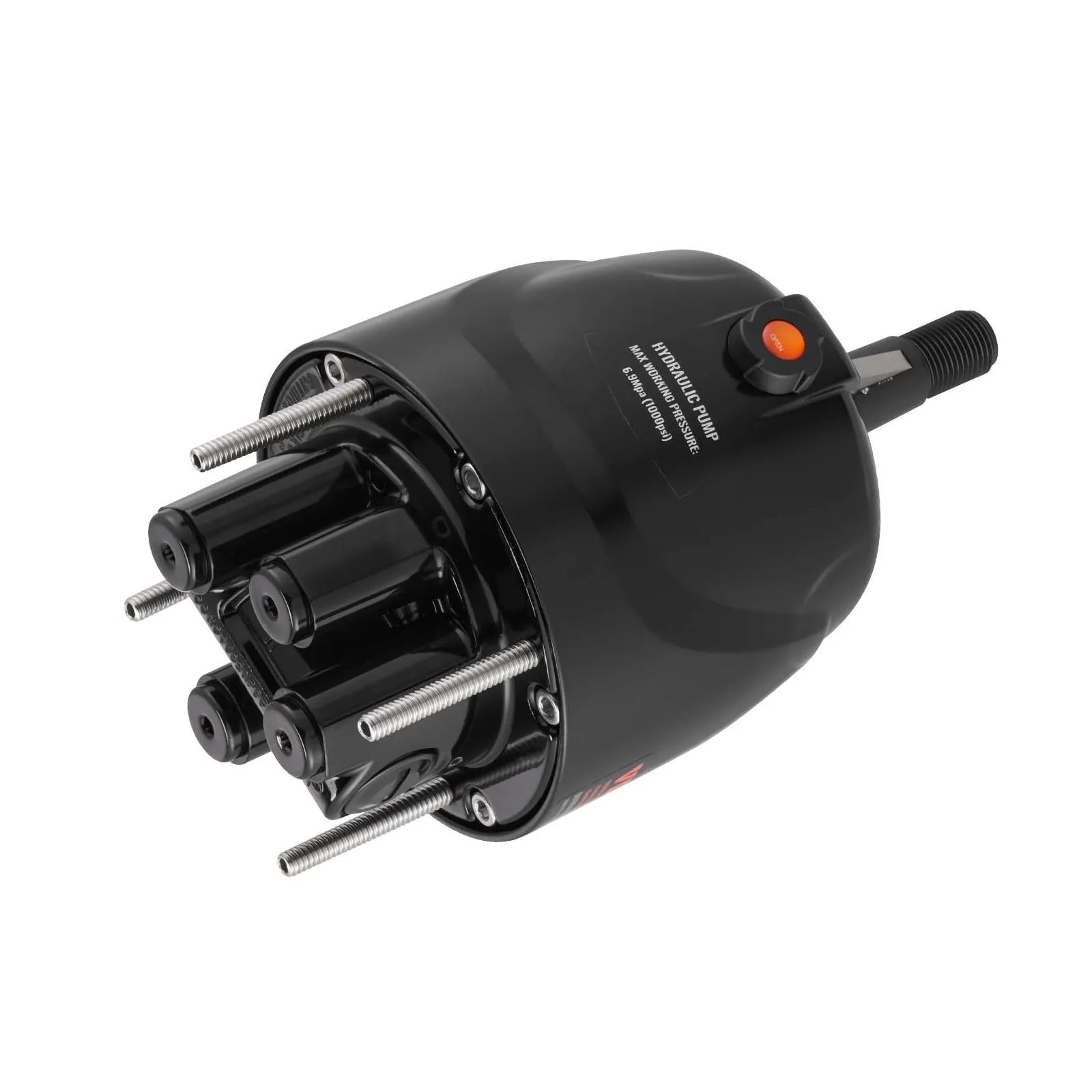 Hydraulic Boat Steering Kit Hydraulic Steering, 300HP Helm Pump, Cylinder, Wheel