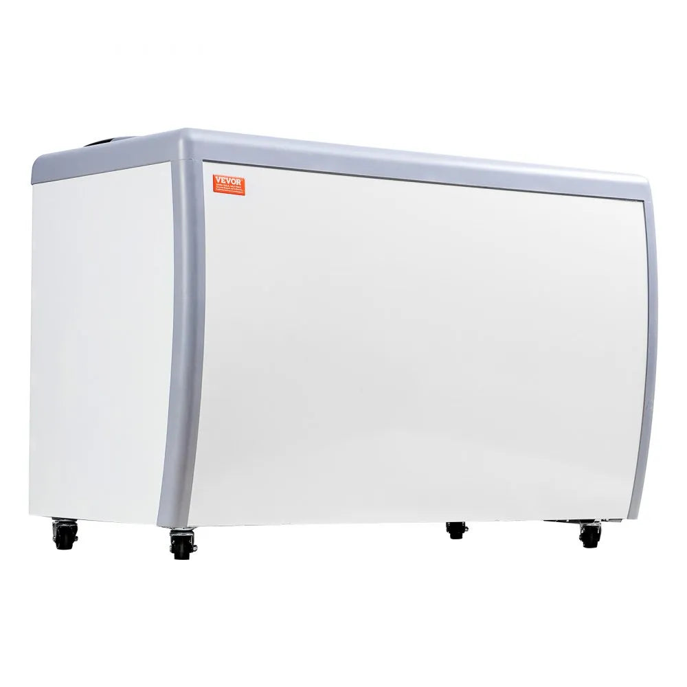 VEVOR 13.1Cu.ft Commercial Ice Cream Display Case Gelato Dipping Freezer Cabinet