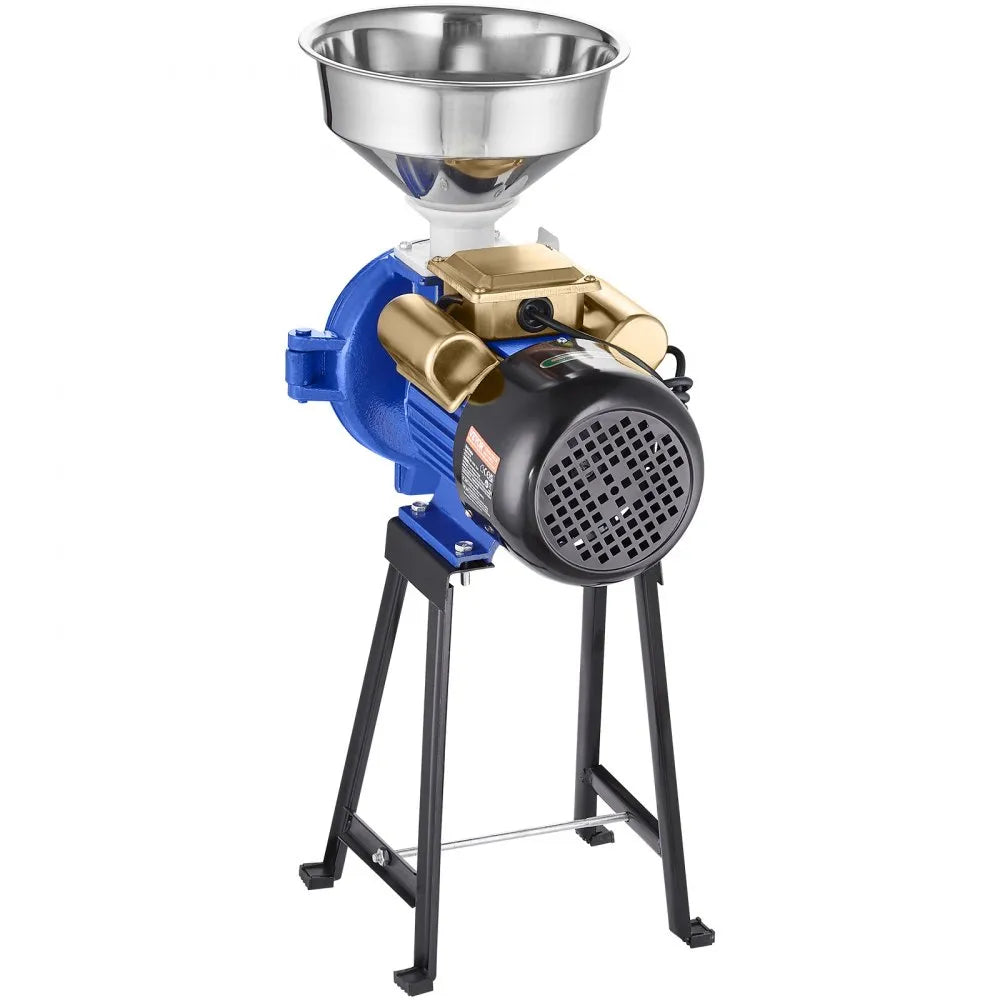 VEVOR 3000W Electric Grain Grinder Corn Wheat Flour Cereal Mill Dry Grinder
