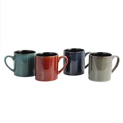 Gibson Home City Loft 20 oz. Mug Set, Set of 4 - Free Shipping