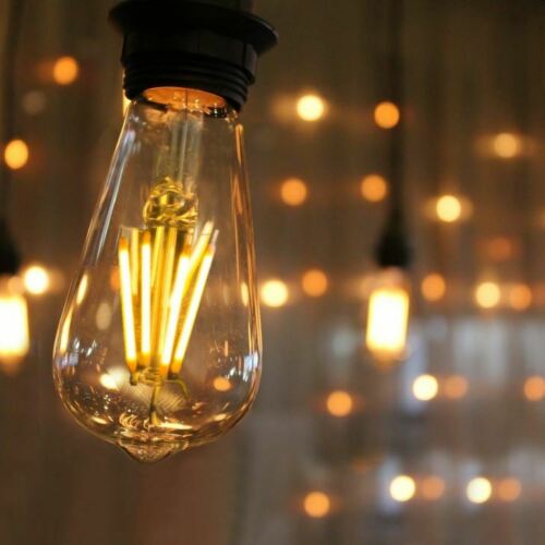 1/3/5/10 Pack LED Bulb ST64 8W Warm White E26 Vintage Edison Bulb~1140