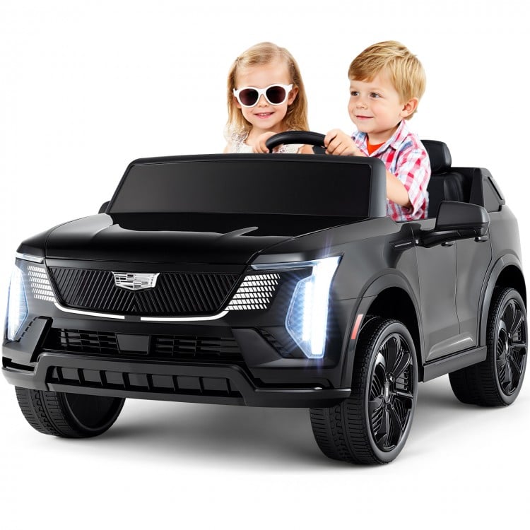 24V Ride on Truck 2-Seater Licensed Cadillac with Remote Control-Black