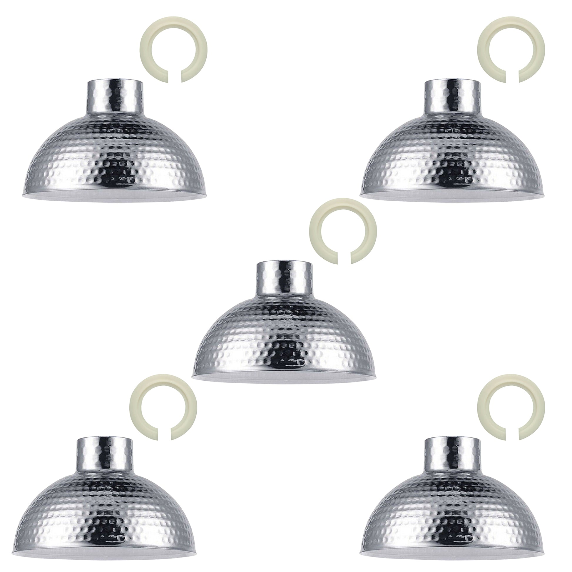 Lamp Shade Fixture Types Chrome Colour~1769