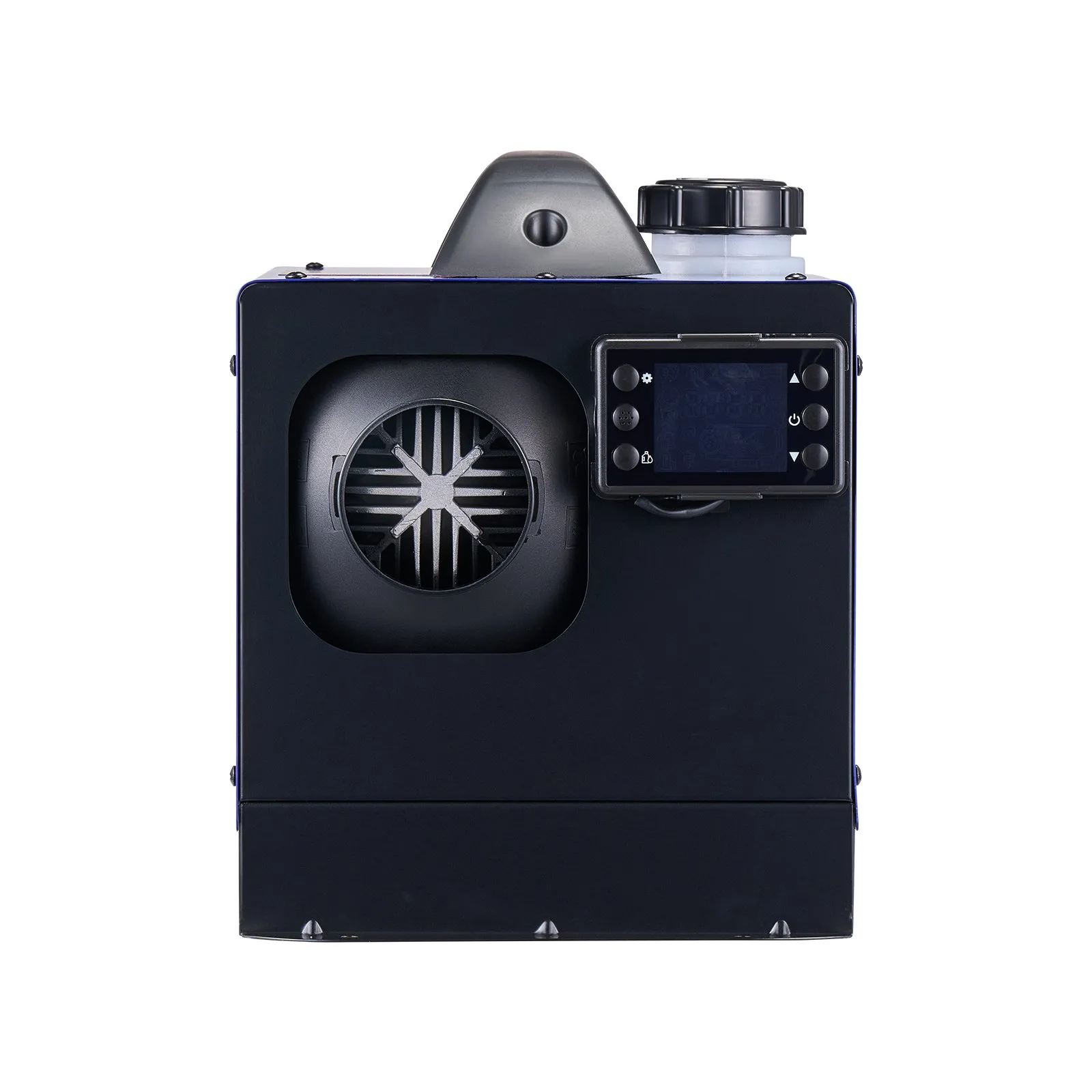 VEVOR Diesel Heater, 8KW, DC 12V/24V, All-in-One Portable Diesel Air Heater with Remote Control and LCD Display, Fast Heating Low Noise, 1.3 Gal Fuel Tank for Vehicles, RVs, Vans, Tractors, and Trucks